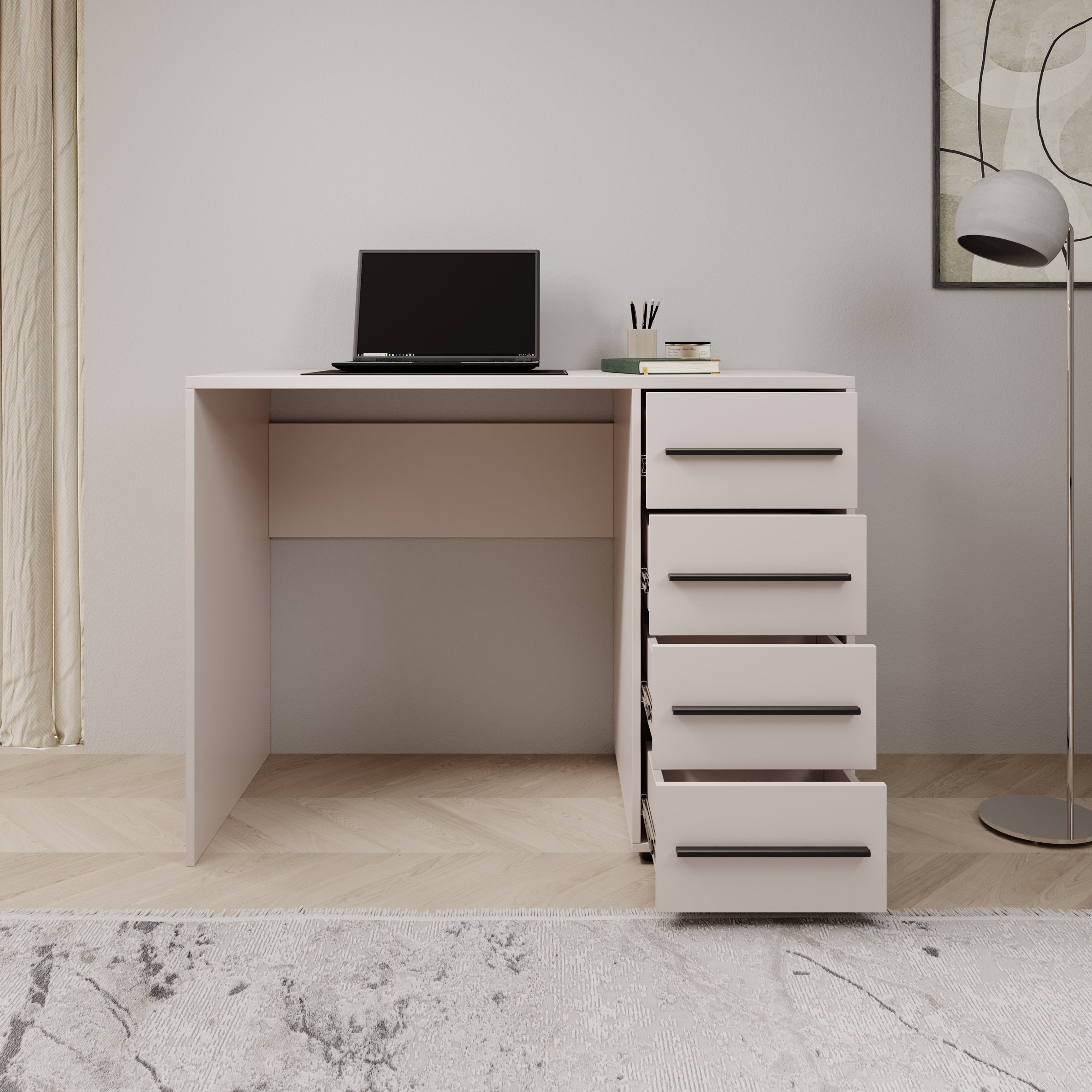 Montalo - Bureau - Beige - 120x60x75 cm