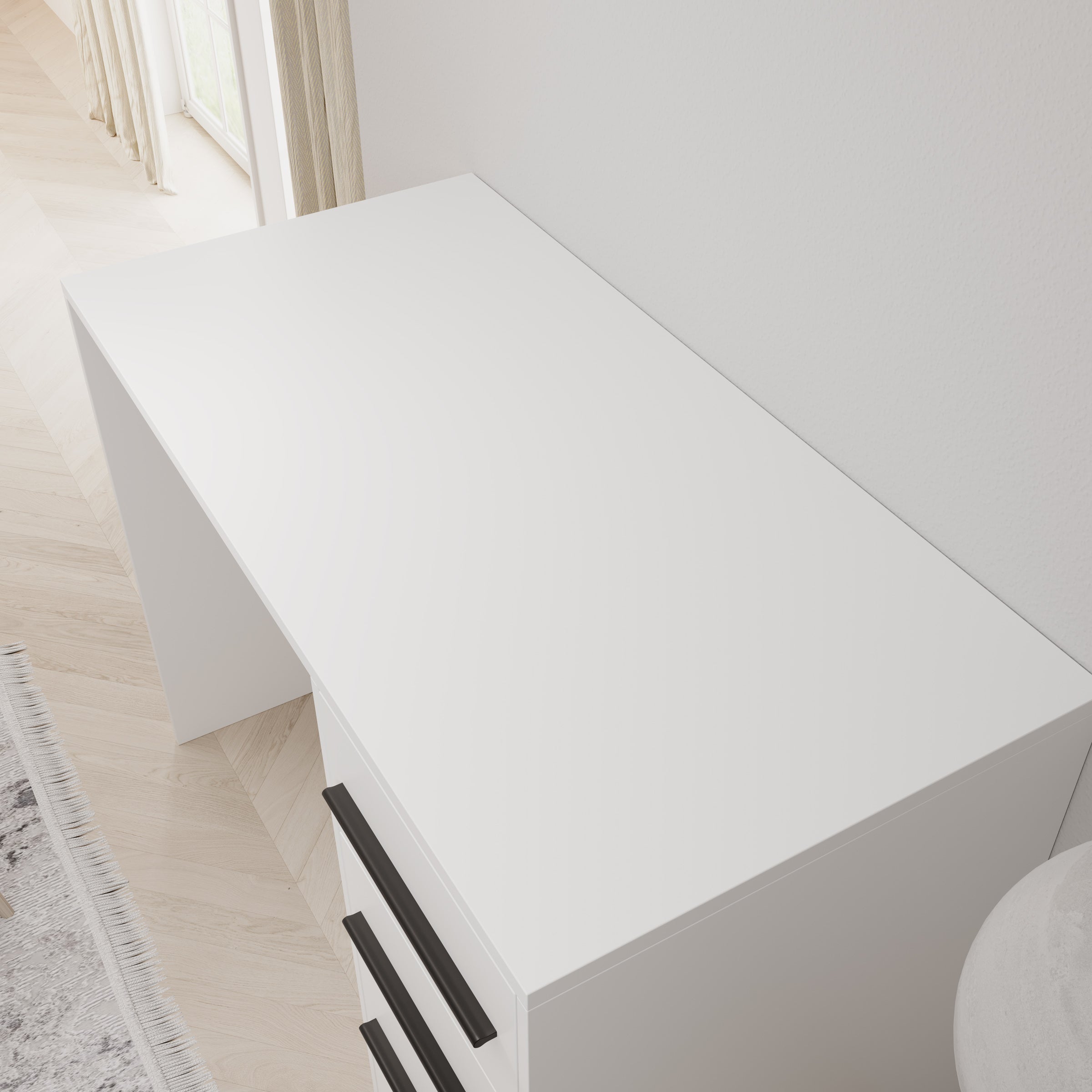Montalo - Bureau - Wit - 120x60x75 cm