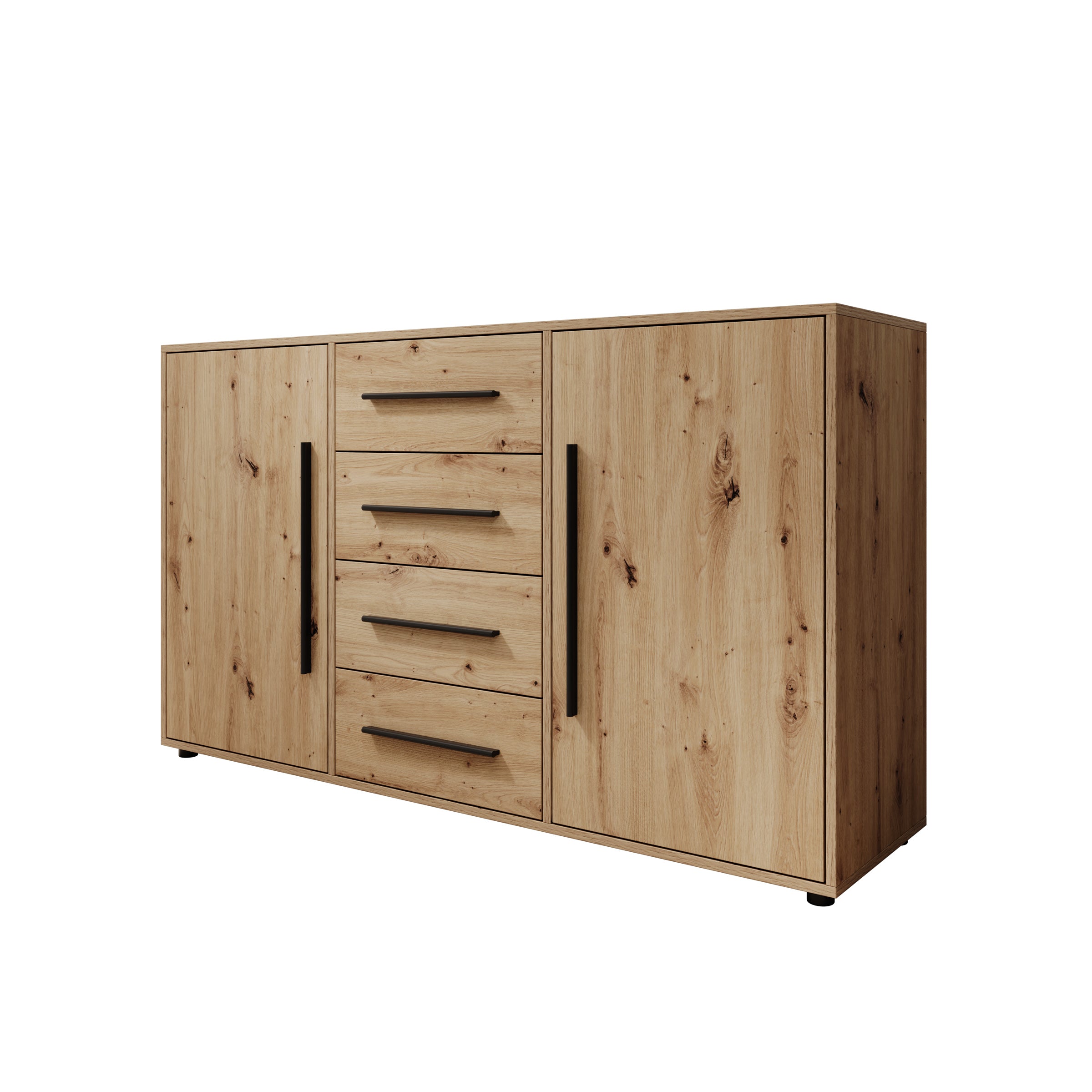 Montalo - Dressoir - Eikenpatroon - 150x40x87 cm