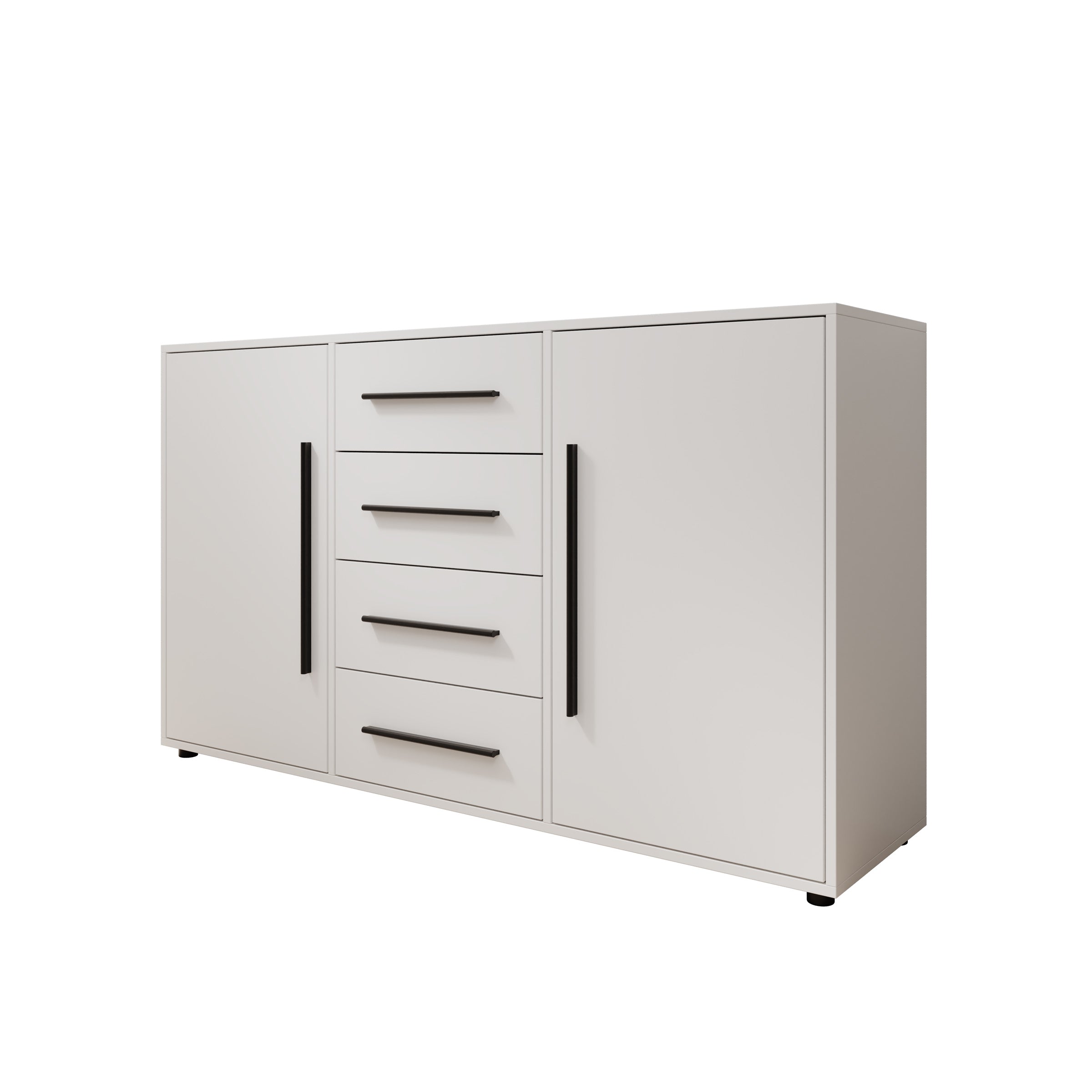 Montalo - Dressoir - Wit - 150x40x87 cm
