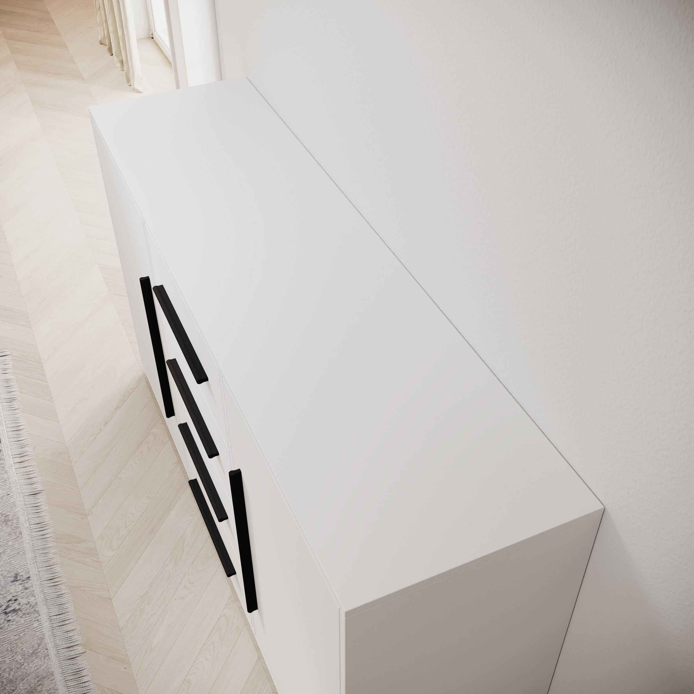 Montalo - Dressoir - Wit - 150x40x87 cm