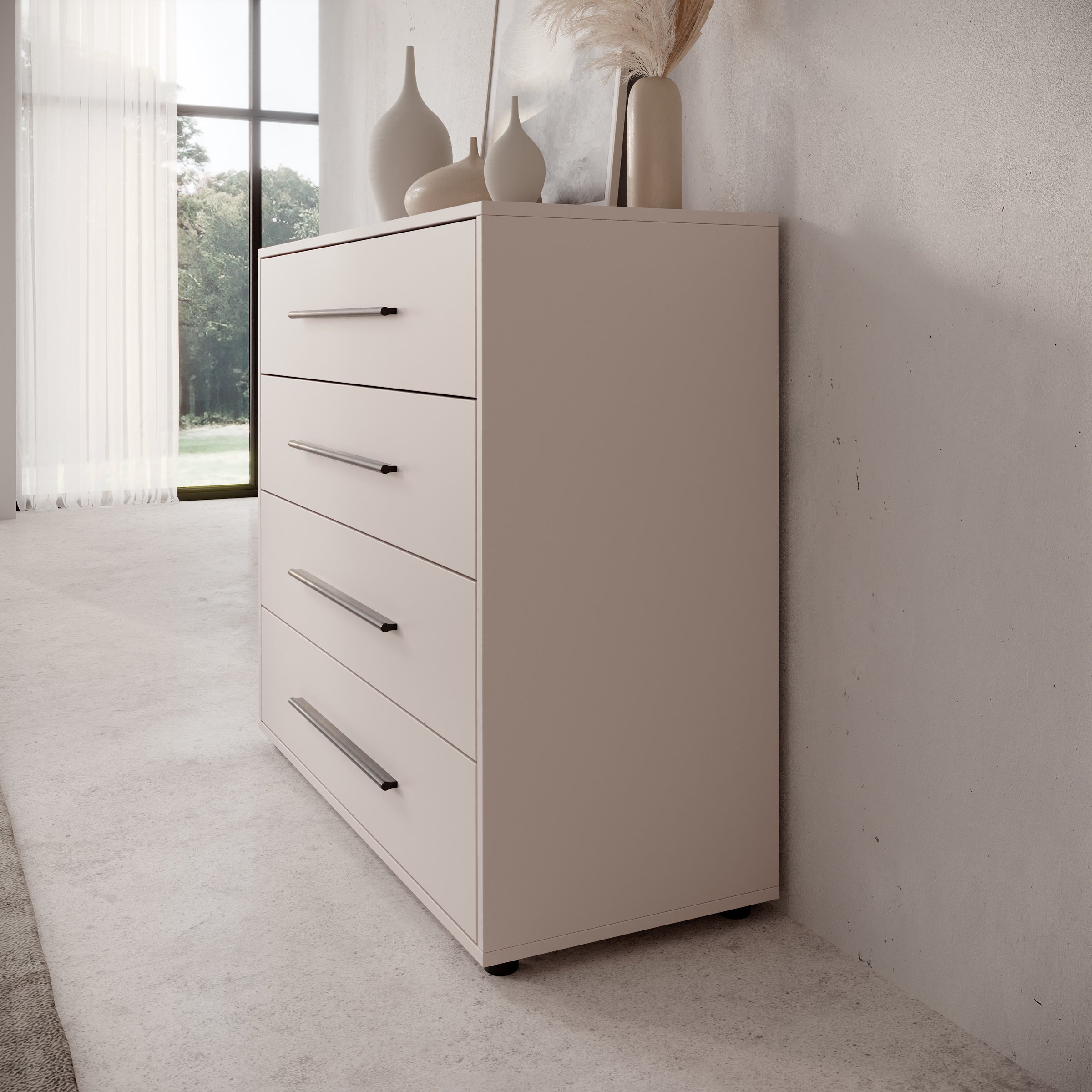 Montalo - Ladekast - Beige - 99x40x87 cm