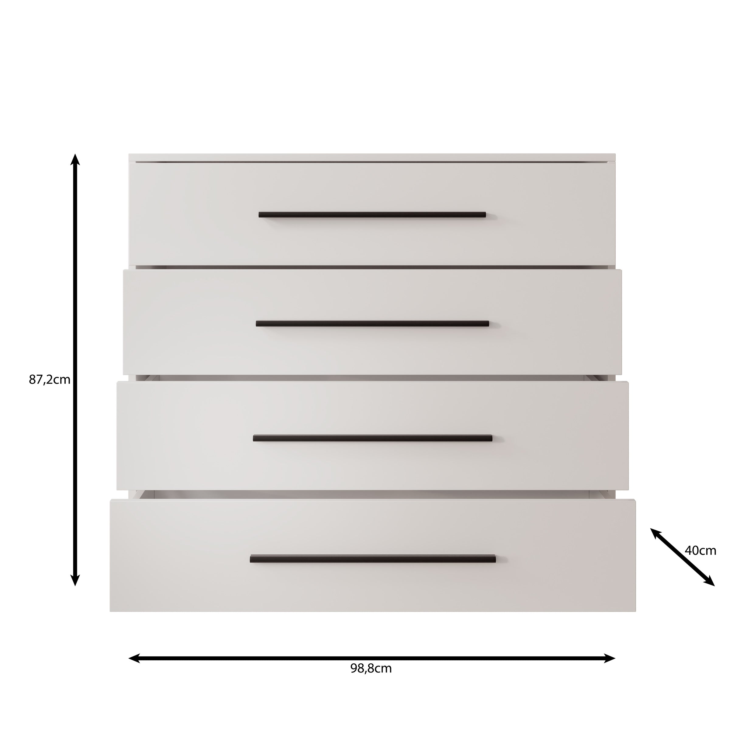Montalo - Ladekast - Eikenpatroon - 99x40x87 cm