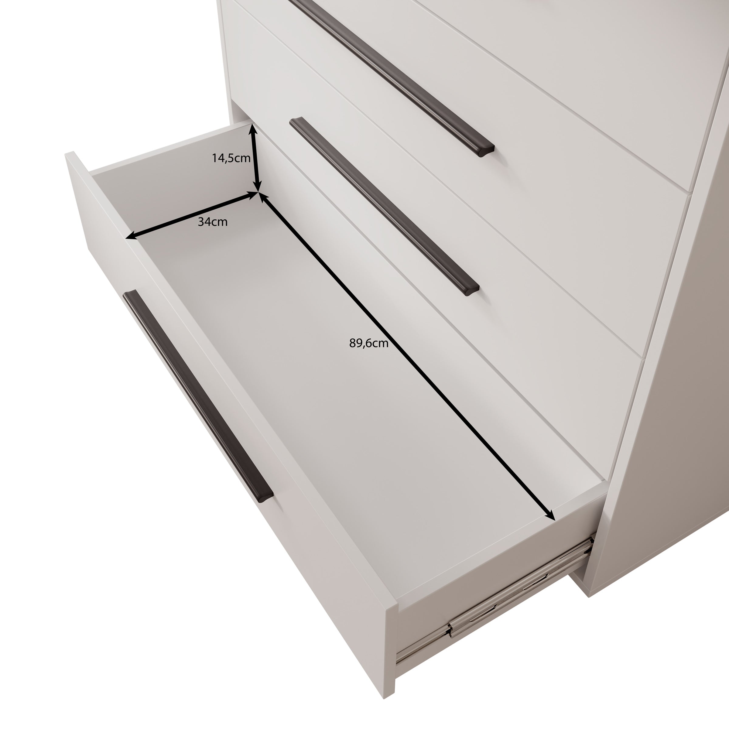 Montalo - Ladekast - Eikenpatroon - 99x40x87 cm