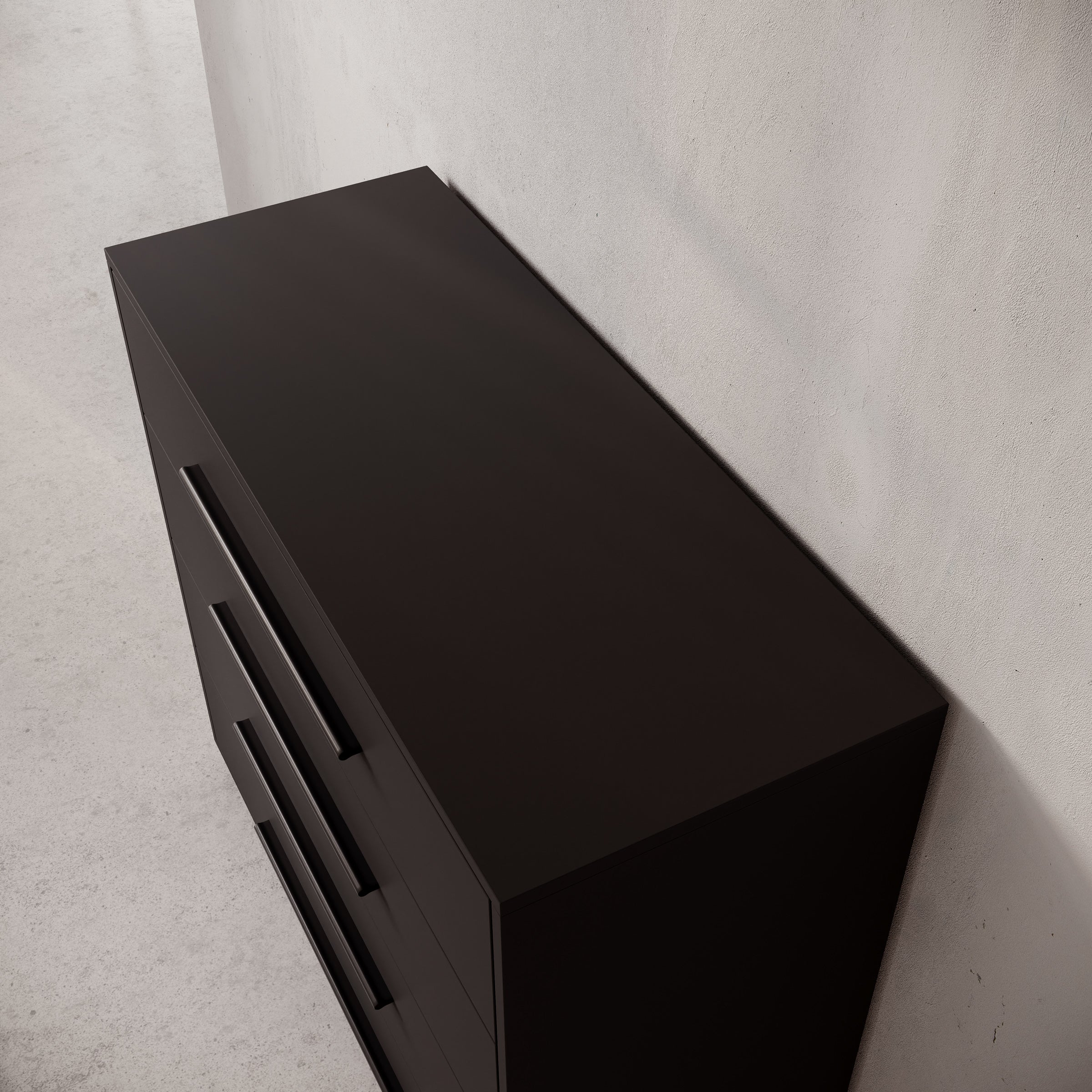 Montalo - Ladekast - Zwart - 99x40x87 cm