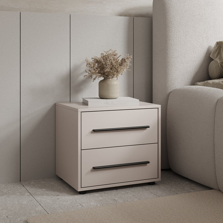 Montalo - Nachtkastje - Beige - 51x40x47 cm