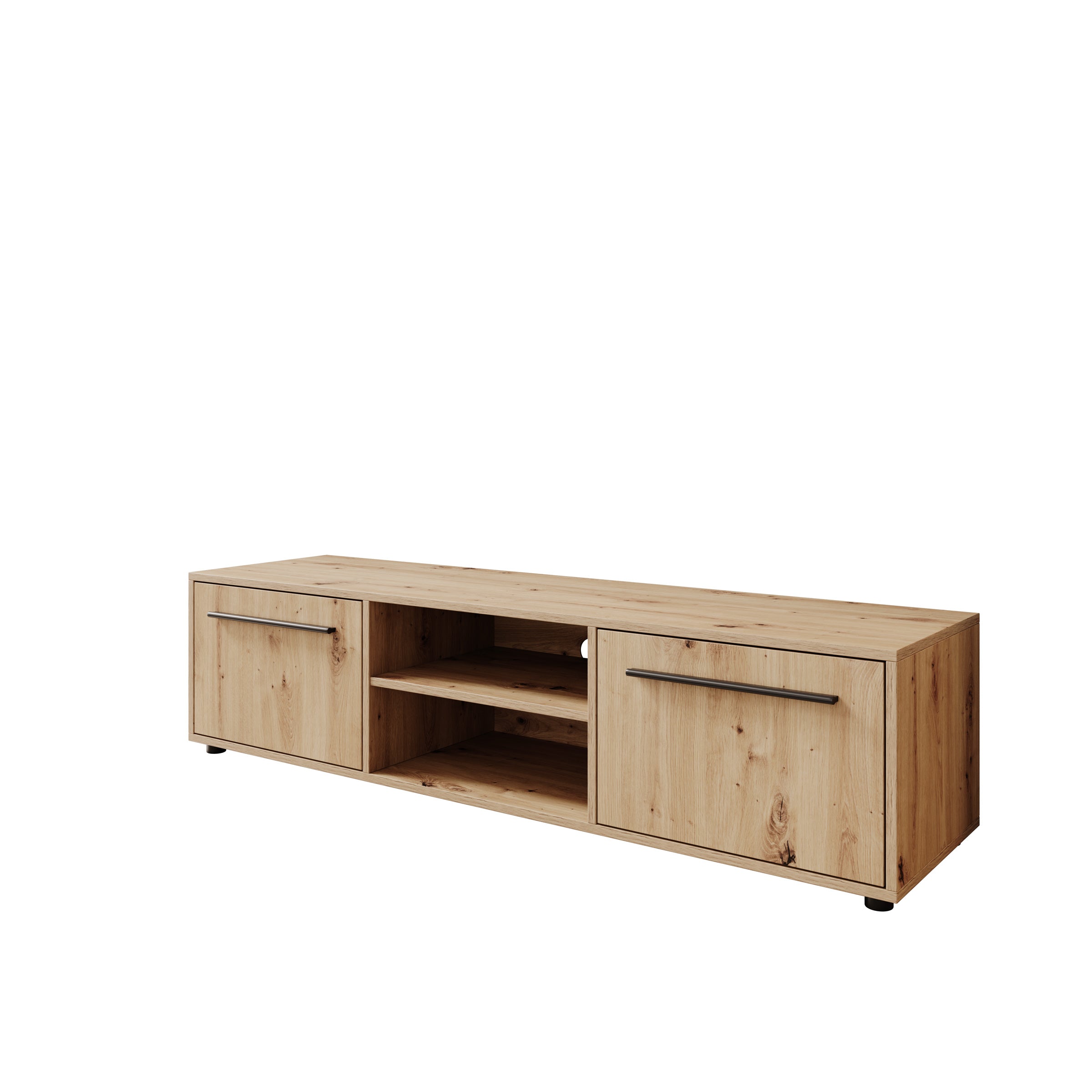 Montalo - TV-Meubel - Eikenpatroon - 150x40x38 cm