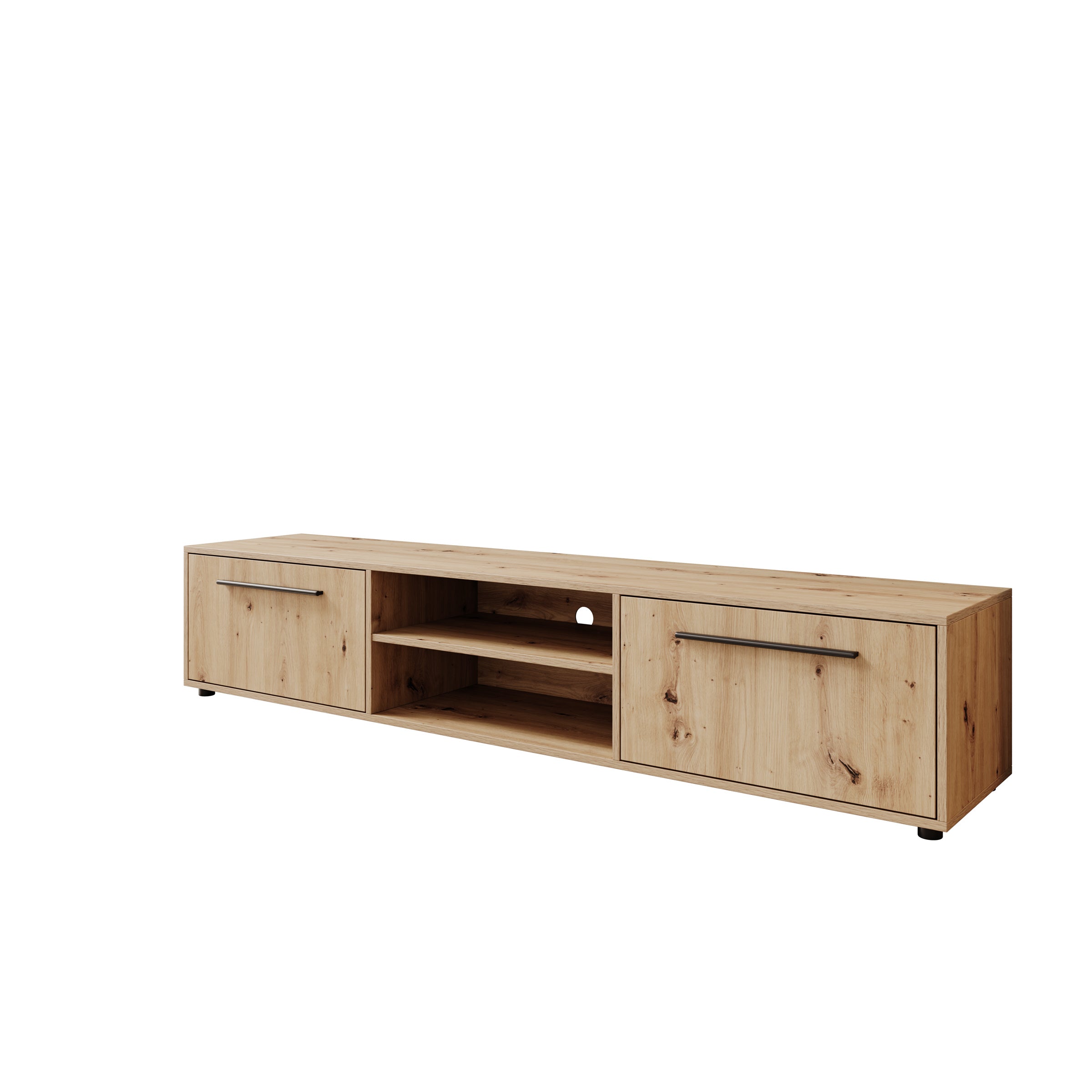 Montalo - TV-Meubel - Eikenpatroon - 190x40x38 cm