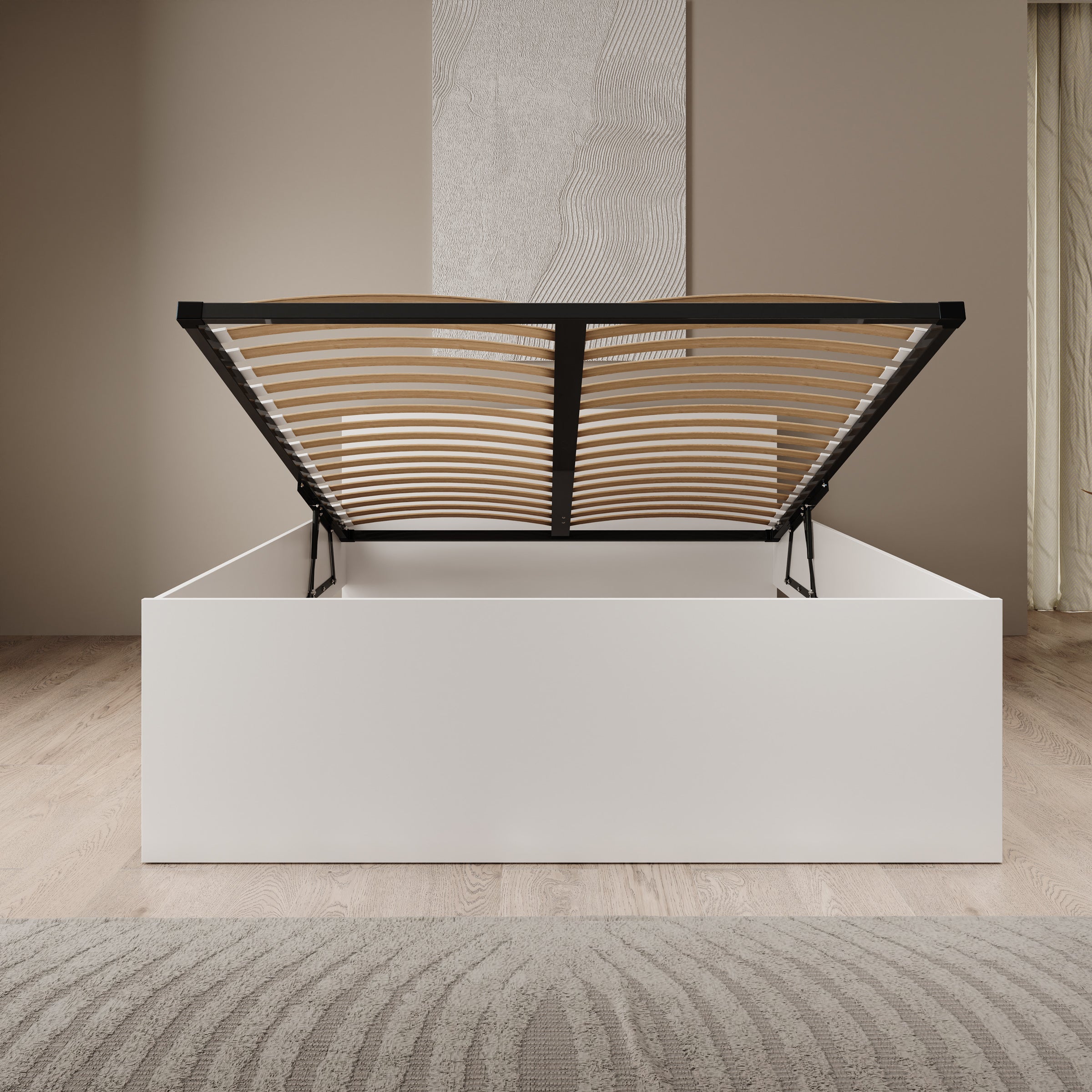 Montalo - Tweepersoonsbed - Wit - 160x200 cm