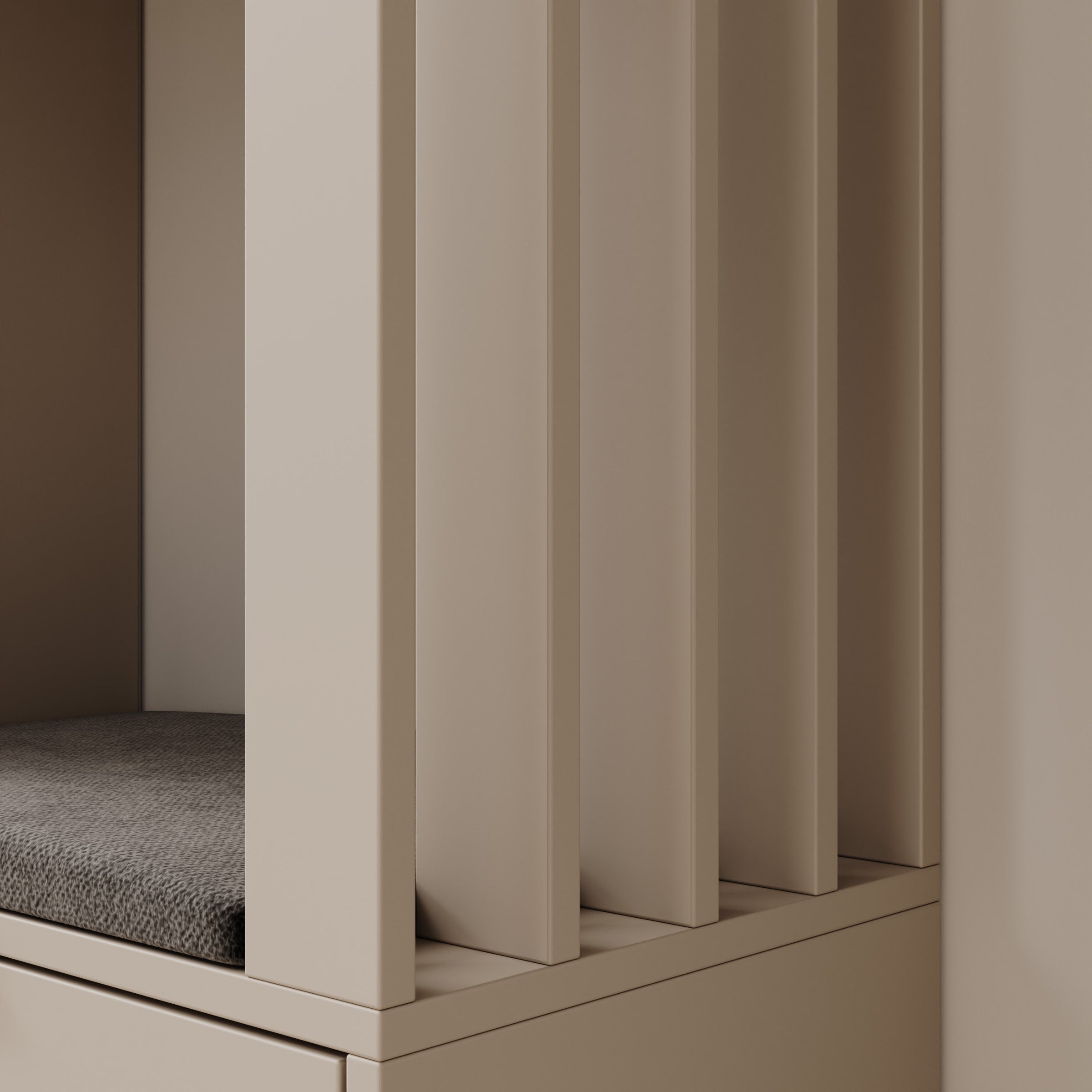 Montana - Halkast - Beige - 100x33x189 cm