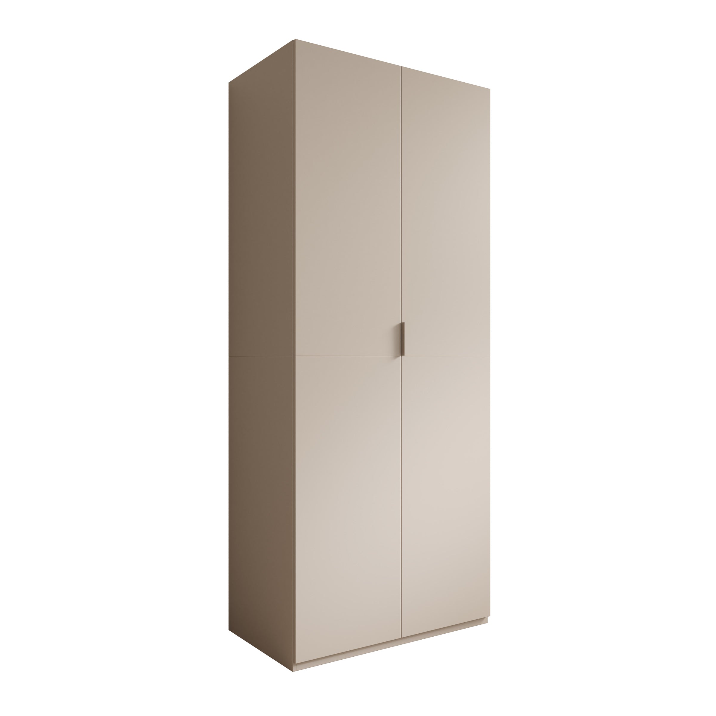 Montclair - Kledingkast 2-deurs - Beige - 90x53x215 cm
