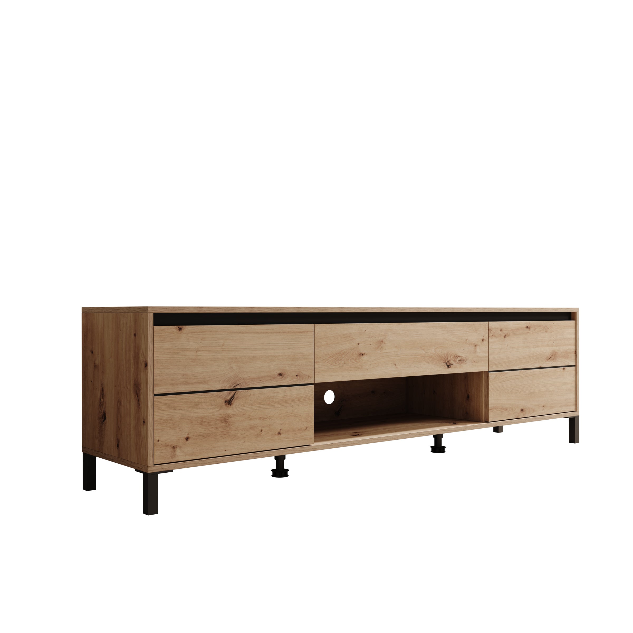 Montellini - TV-Meubel - Beige - 183x40x52 cm