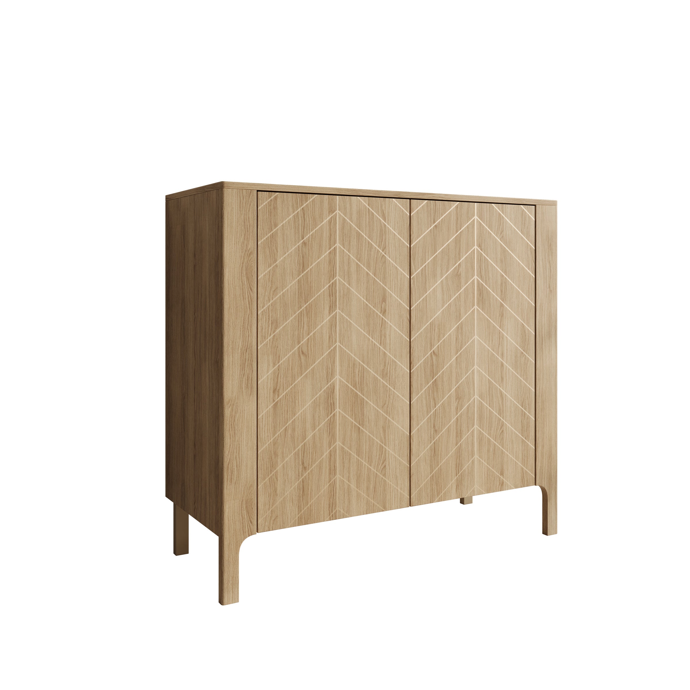 Montera - Dressoir - Eikenpatroon - 103x41x96 cm