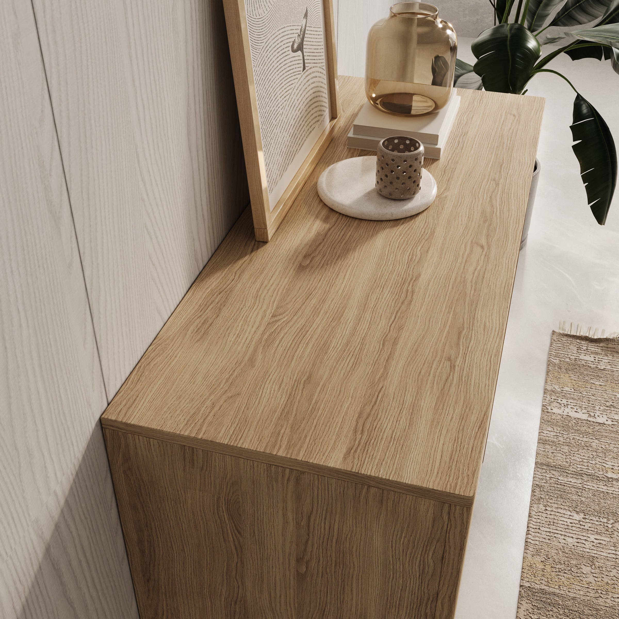 Montera - Dressoir - Eikenpatroon - 103x41x96 cm