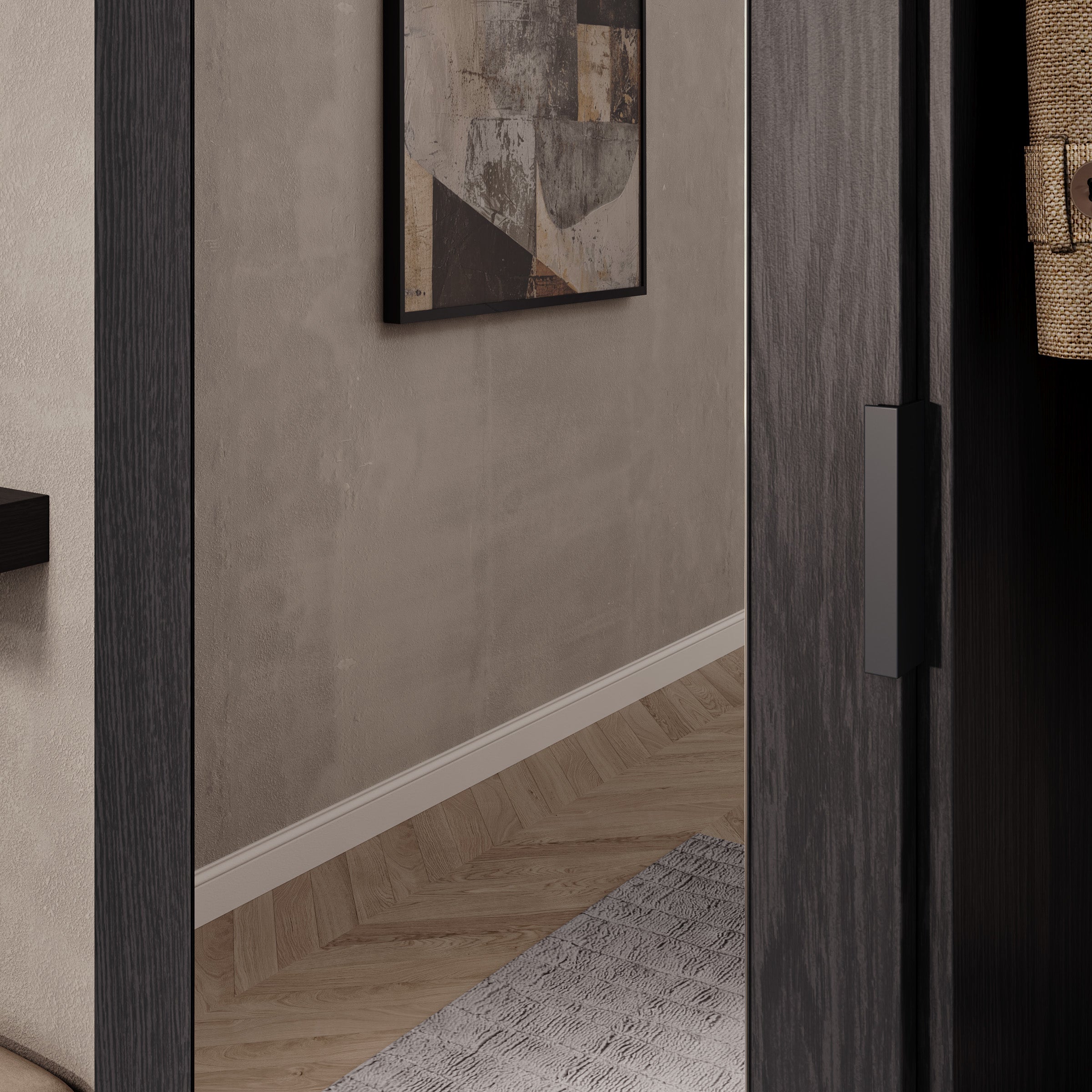 Montera - Halkast - Zwart - 105x33x197 cm
