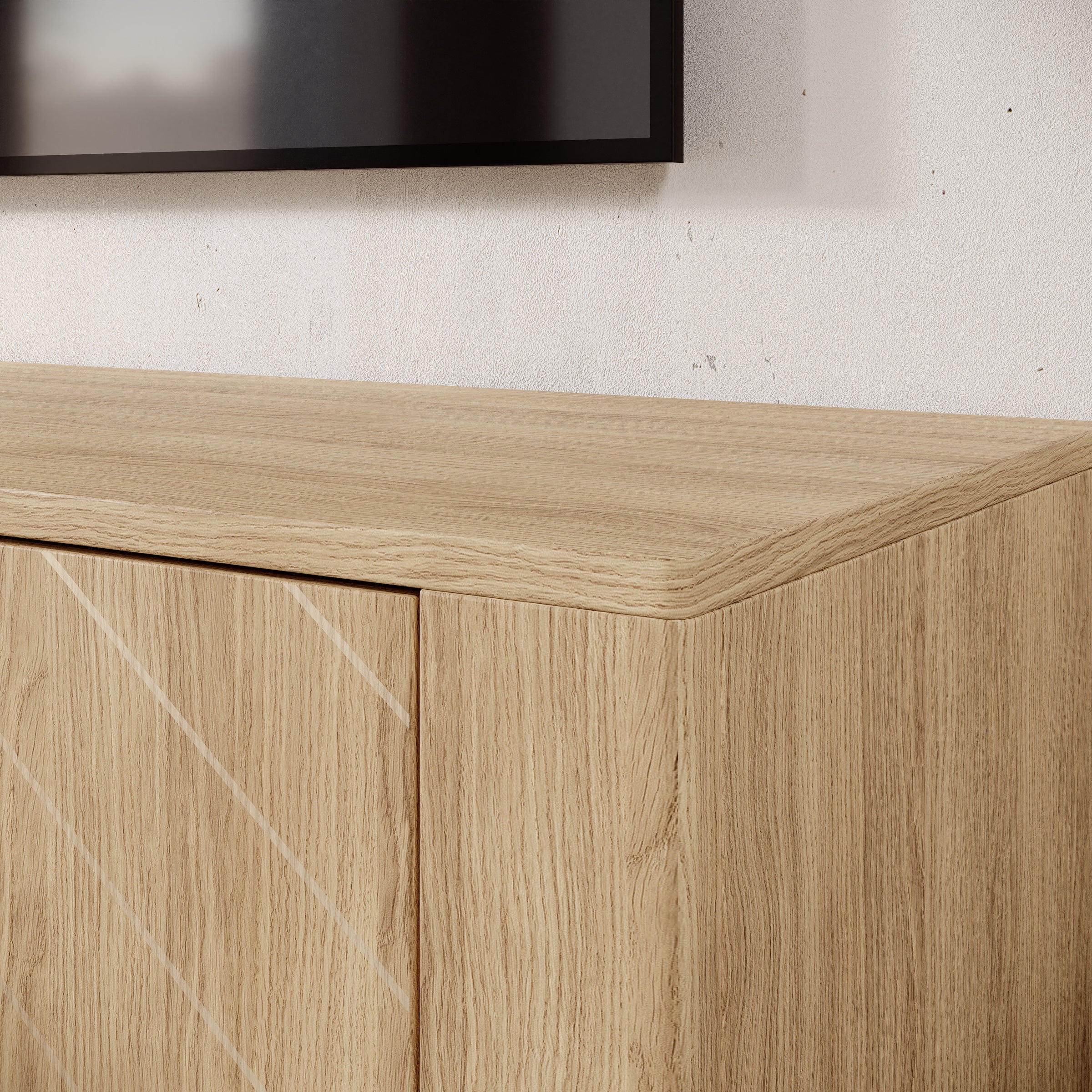 Montera - TV-Meubel - Eikenpatroon - 160x41x58 cm