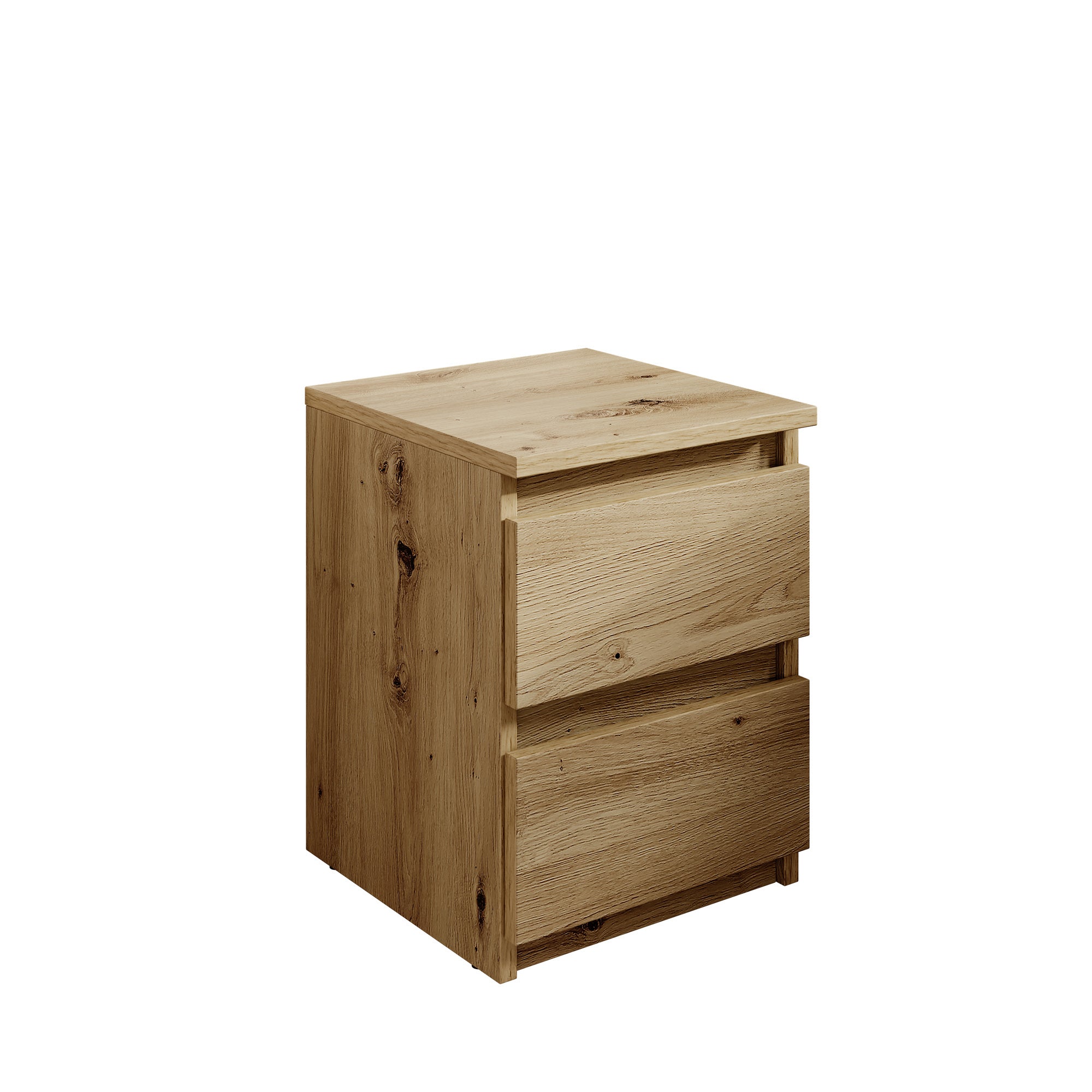 Nachtkastje Masuka - Eiken - 30x32x40 cm