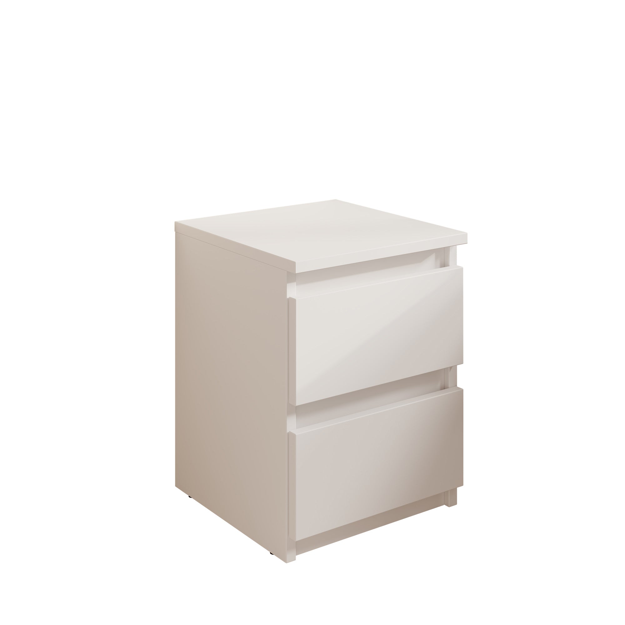 Nachtkastje Masuka - Wit - 30x32x40 cm