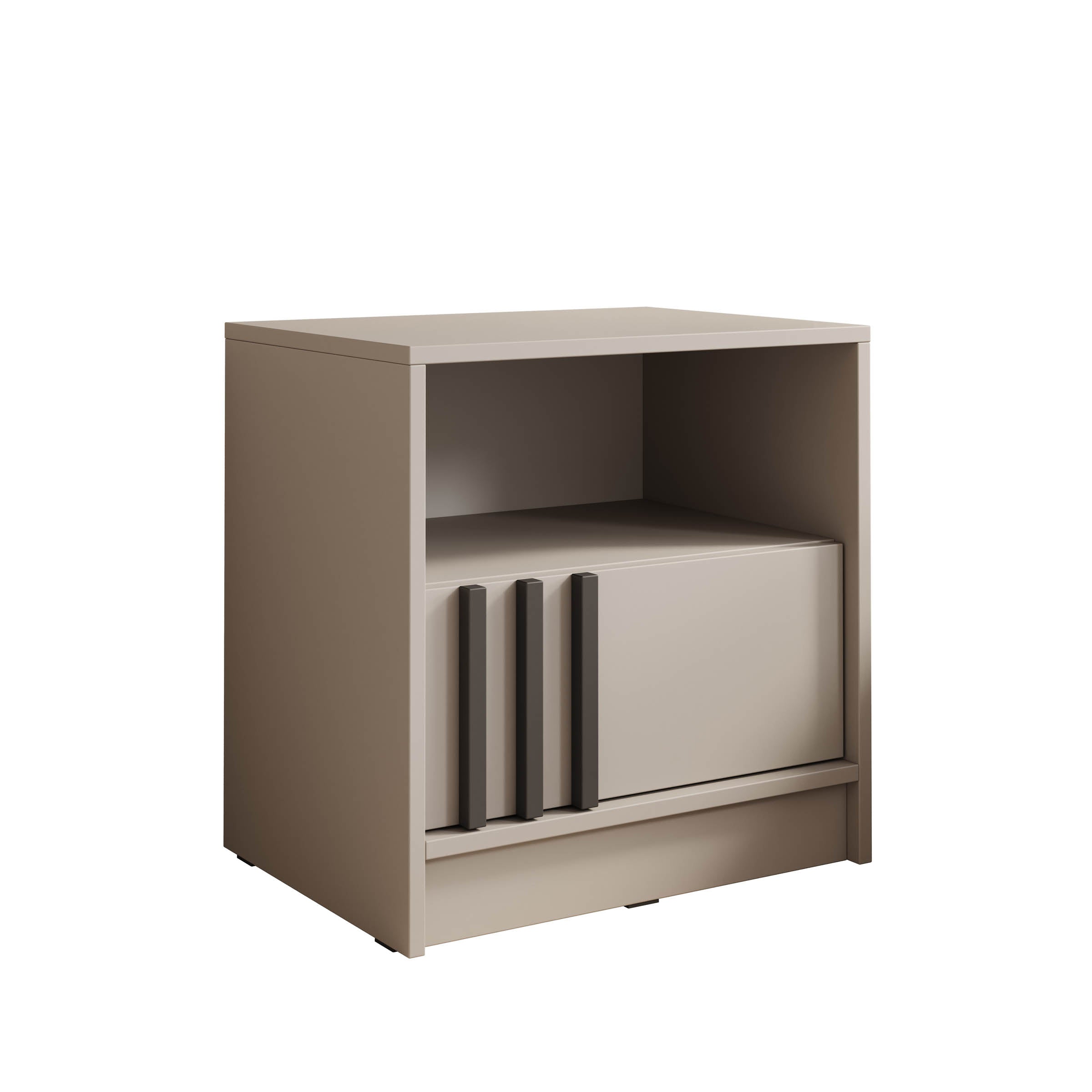 Nauru - Nachtkastje - Beige - 51x38x52 cm