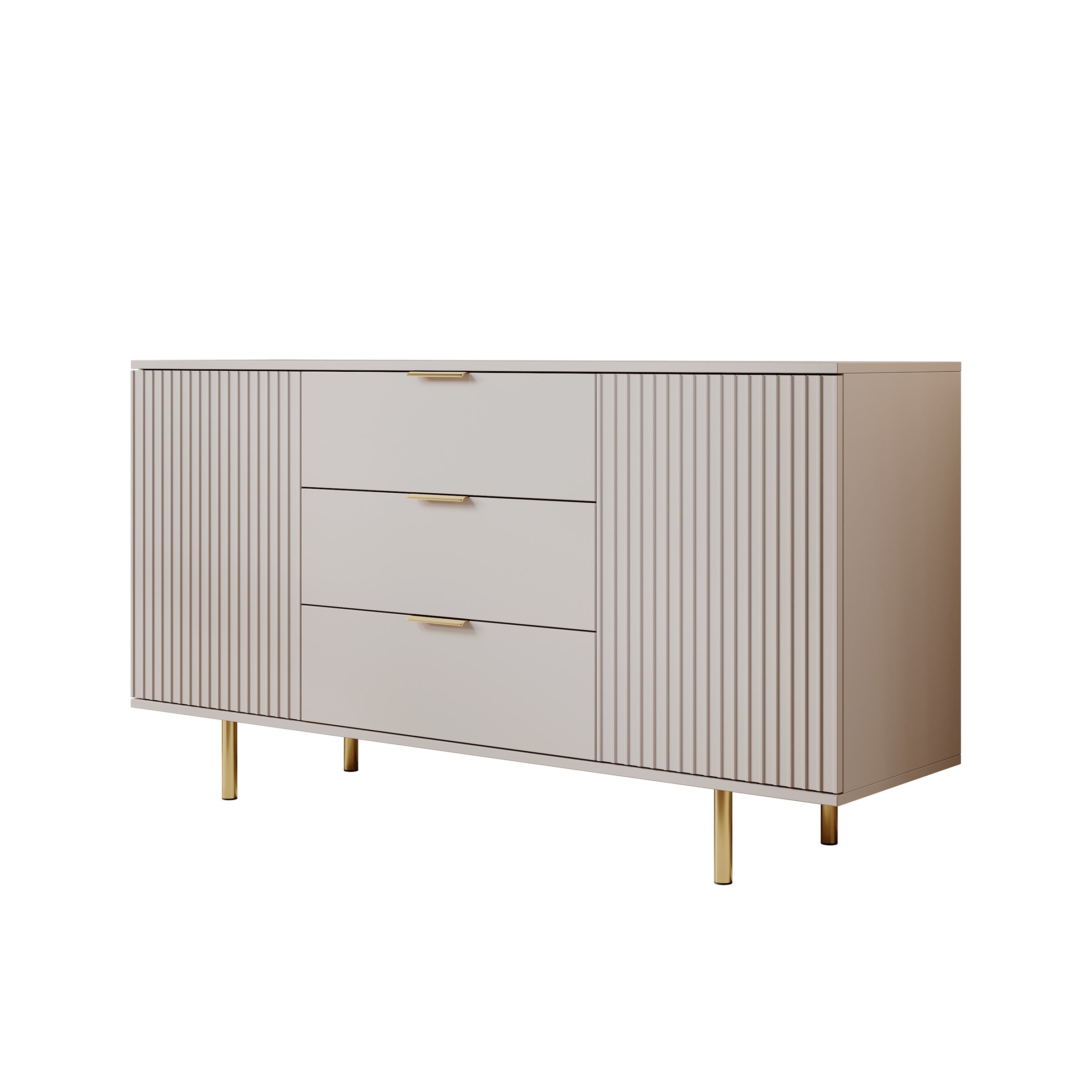 Nicola - Dressoir - Beige - 150x41x80 cm