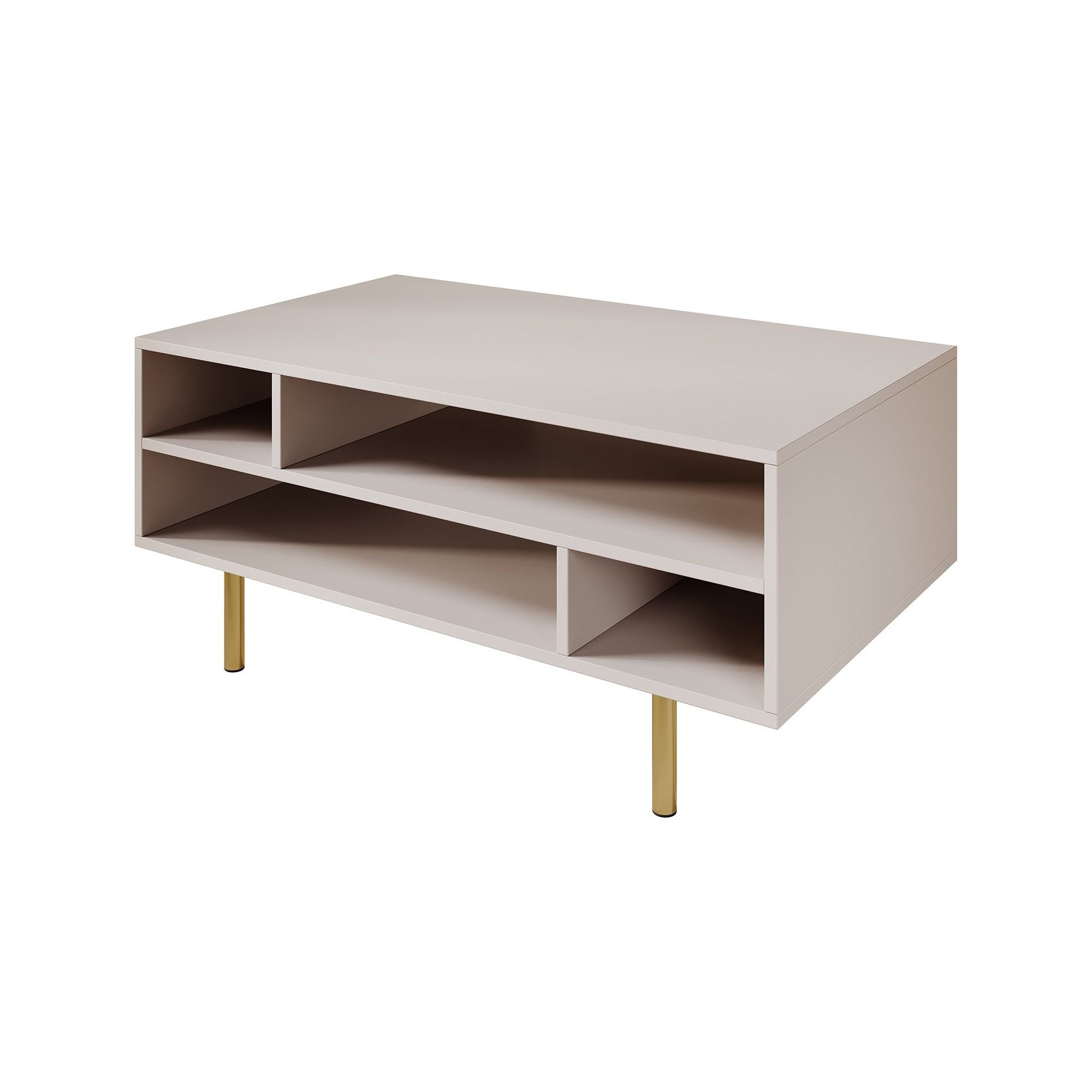 Nicola - Salontafel - Beige - 100x60x45 cm