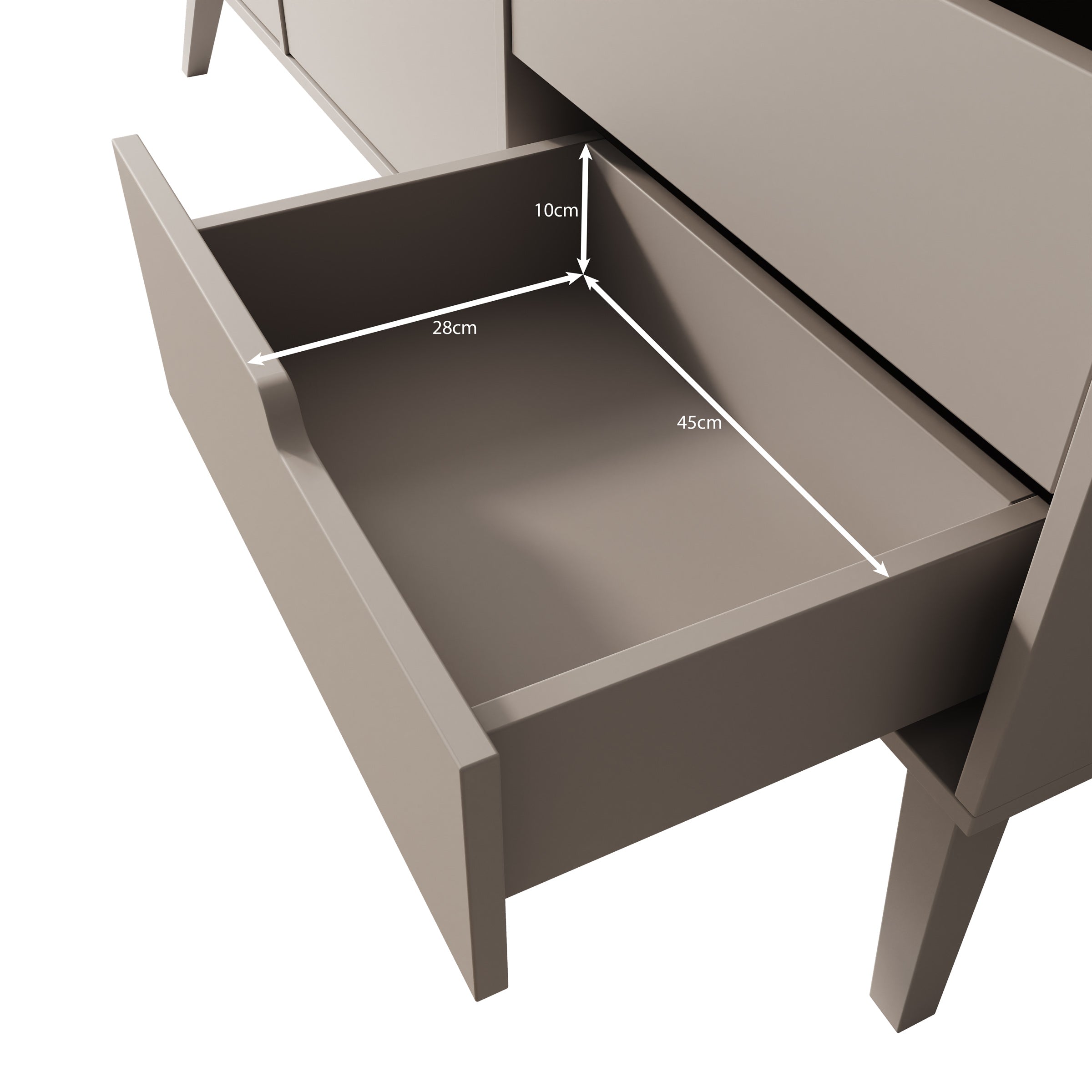 Nido - Dressoir - Donker eikenpatroon - 160x40x80 cm