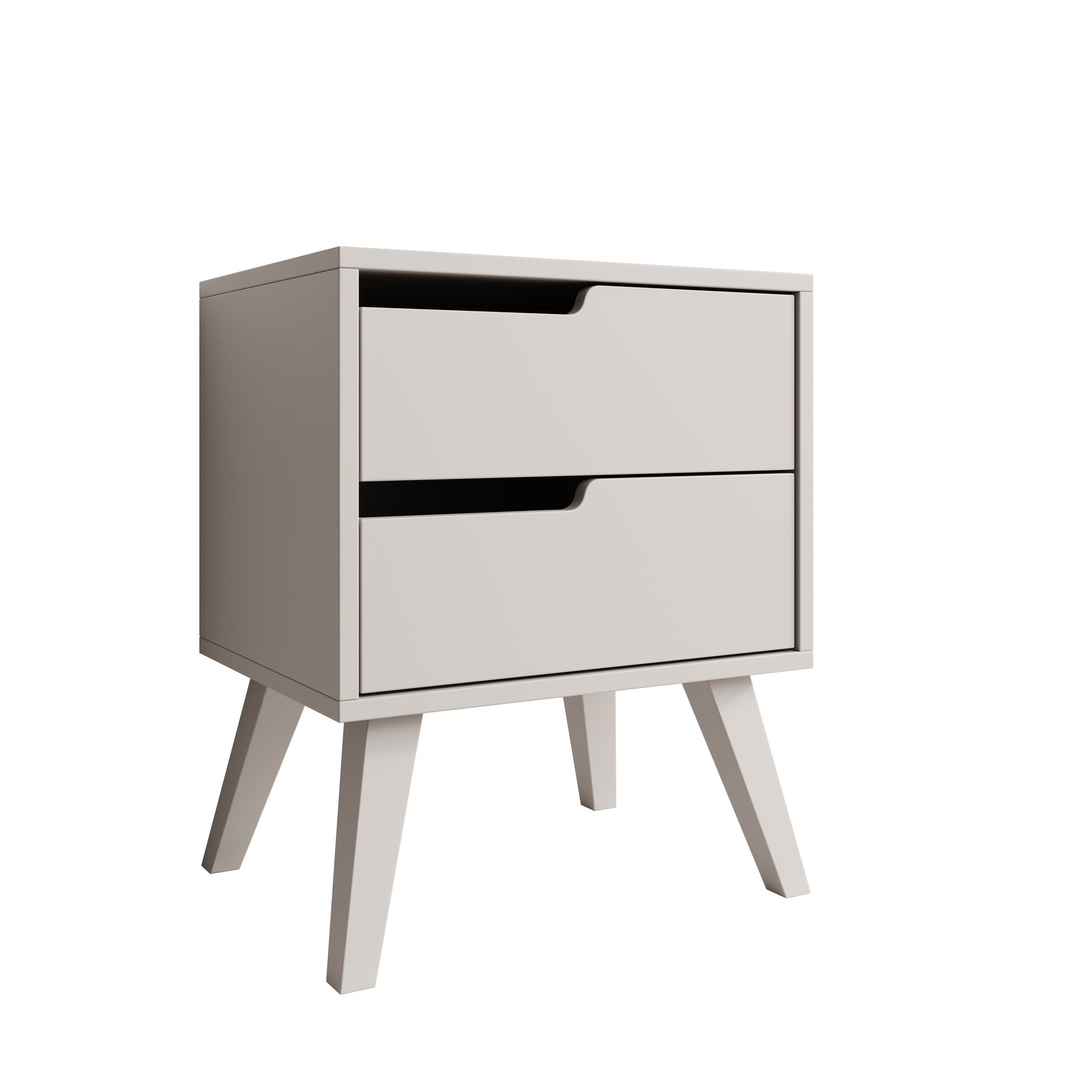 Nido - Nachtkastje links - Beige - 45x35x55 cm