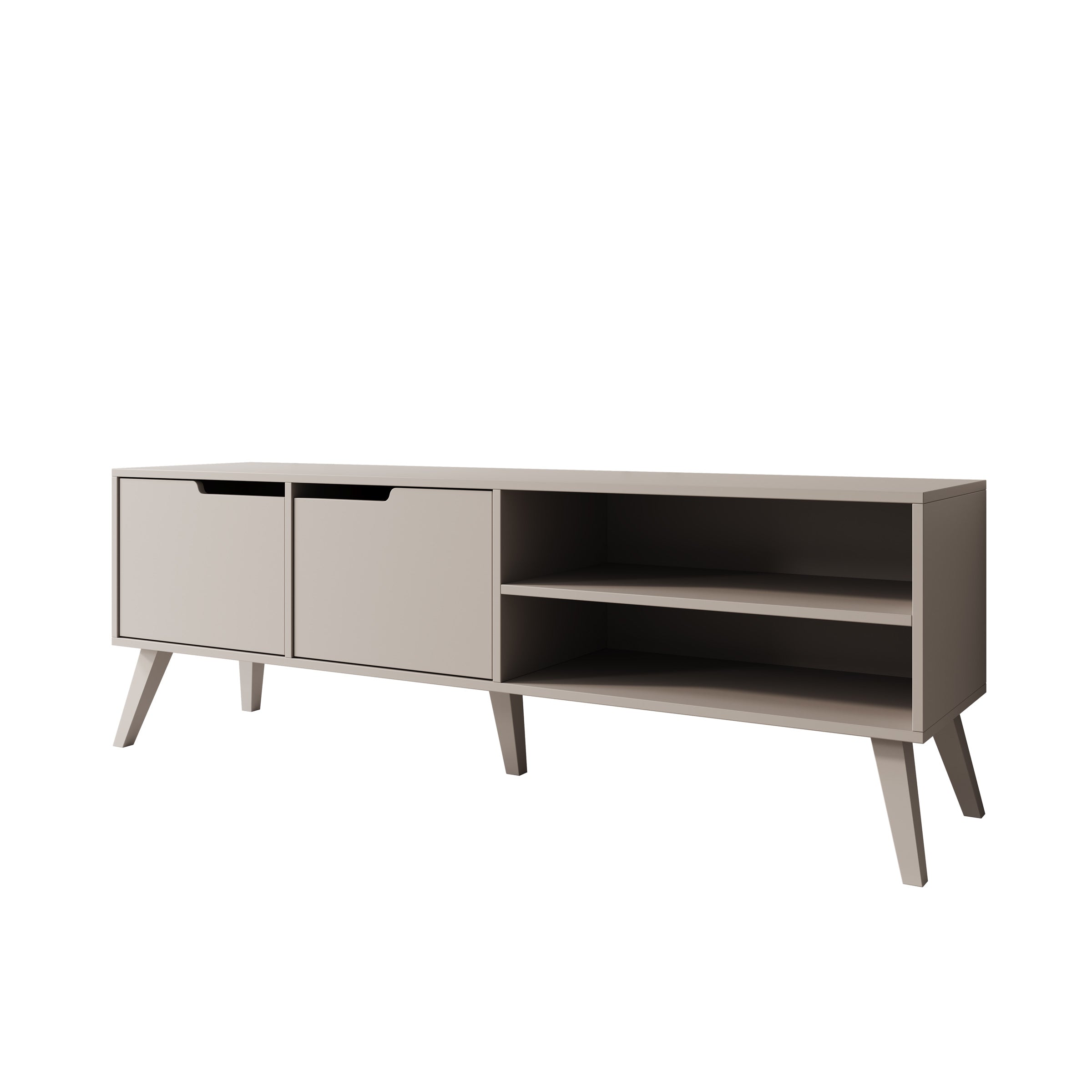 Nido - TV-Meubel - Beige - 160x40x55 cm