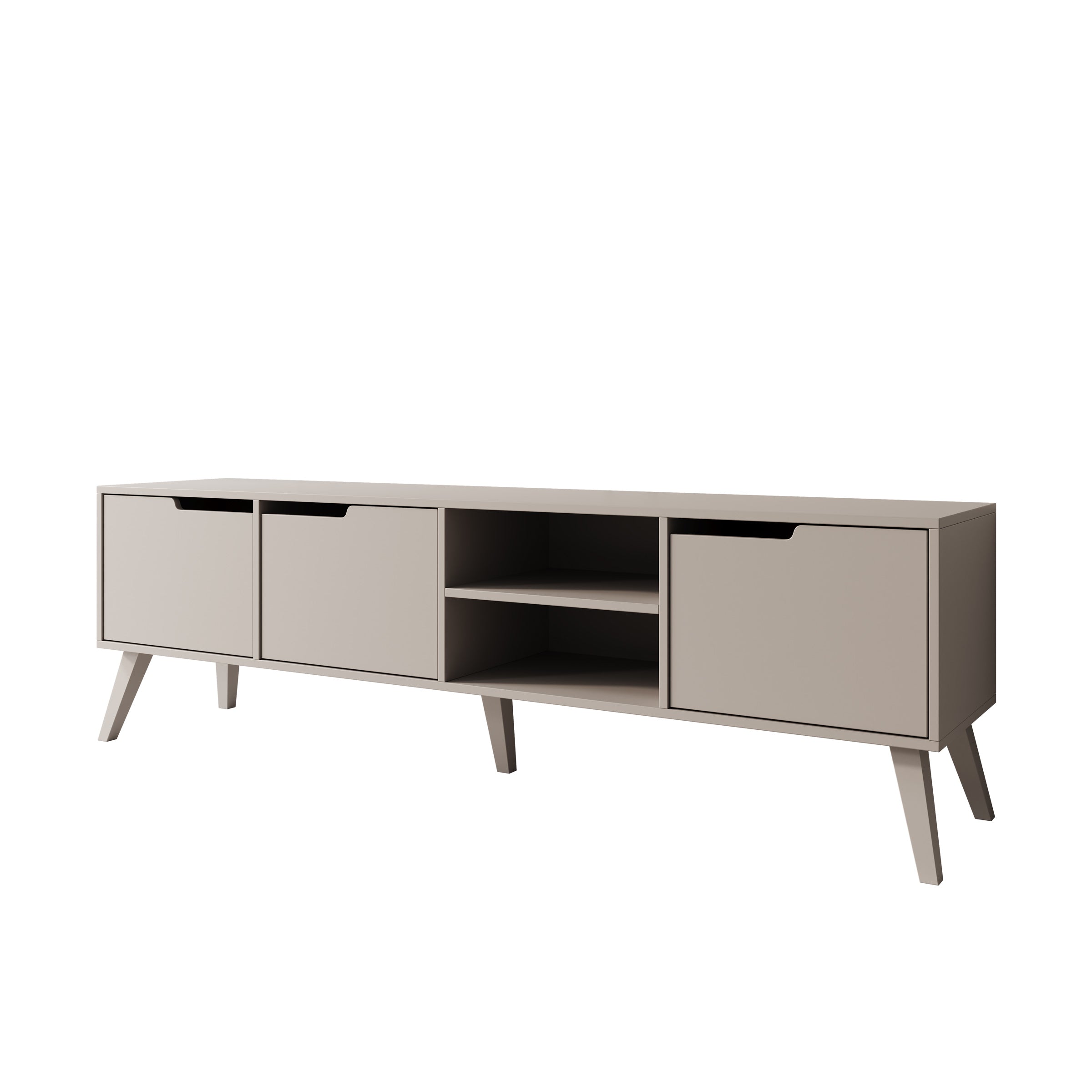 Nido - TV-Meubel - Beige - 180x40x55 cm