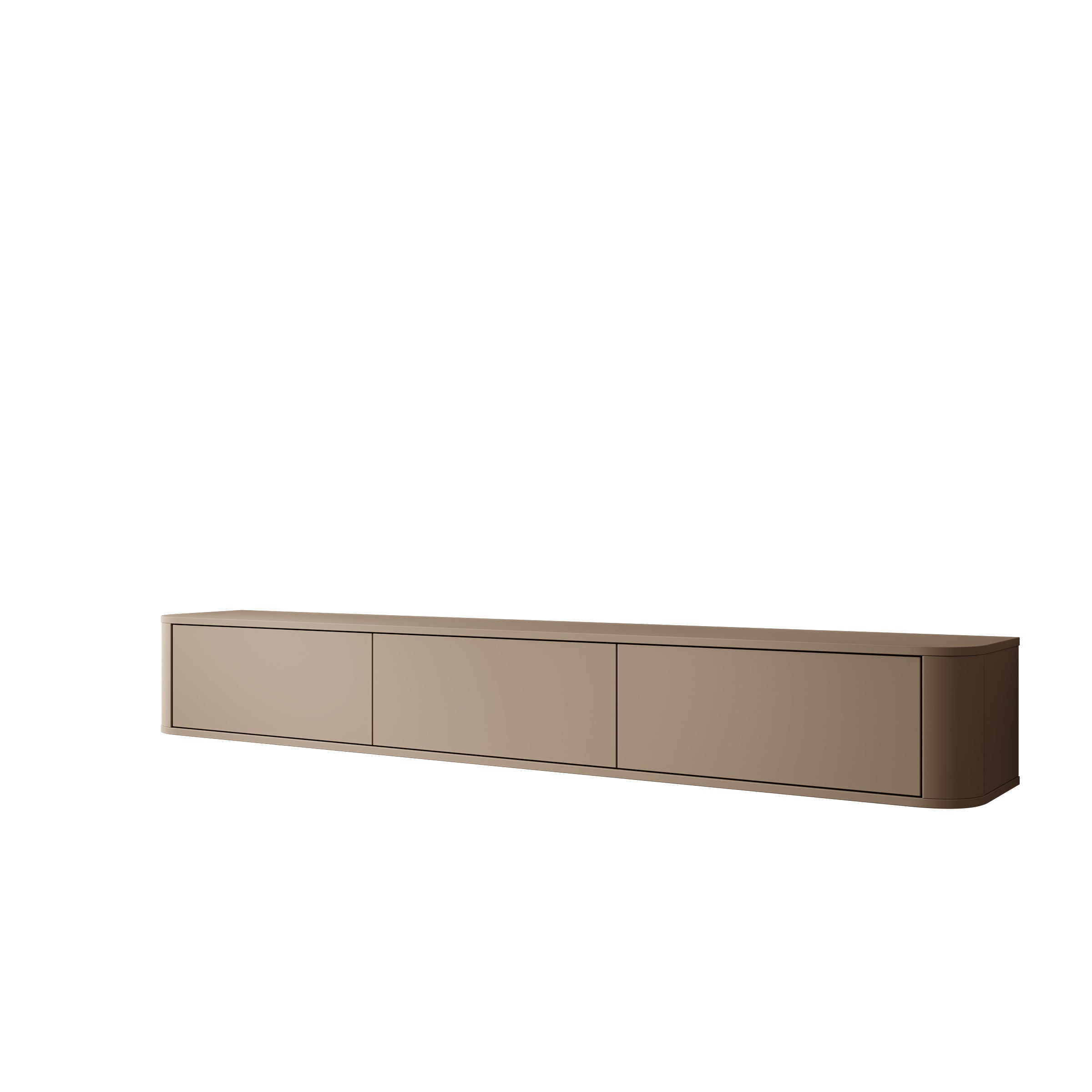 Noma - TV-Meubel - Beige - 200x34x29 cm