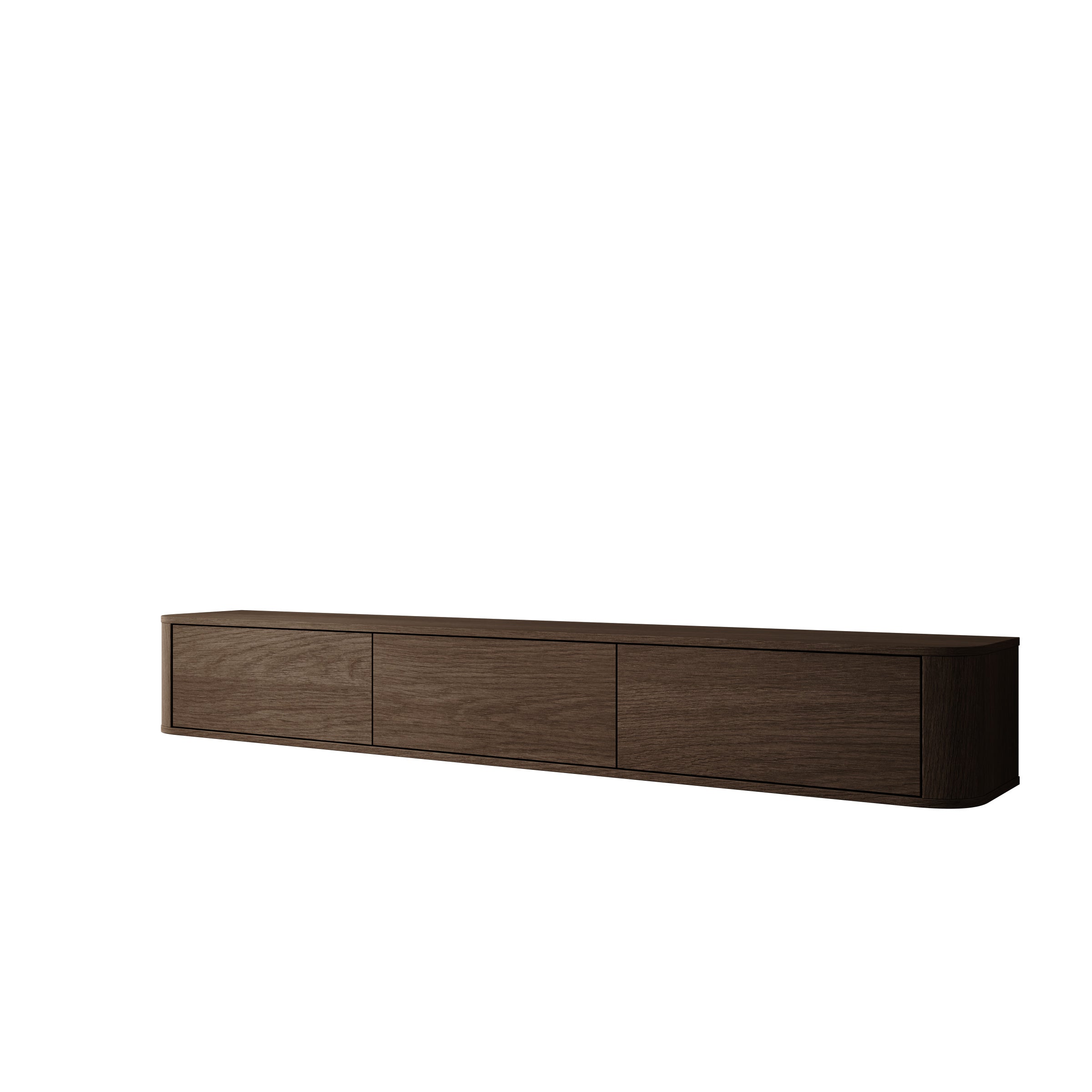 Noma - TV-Meubel - Walnootpatroon - 200x34x29 cm