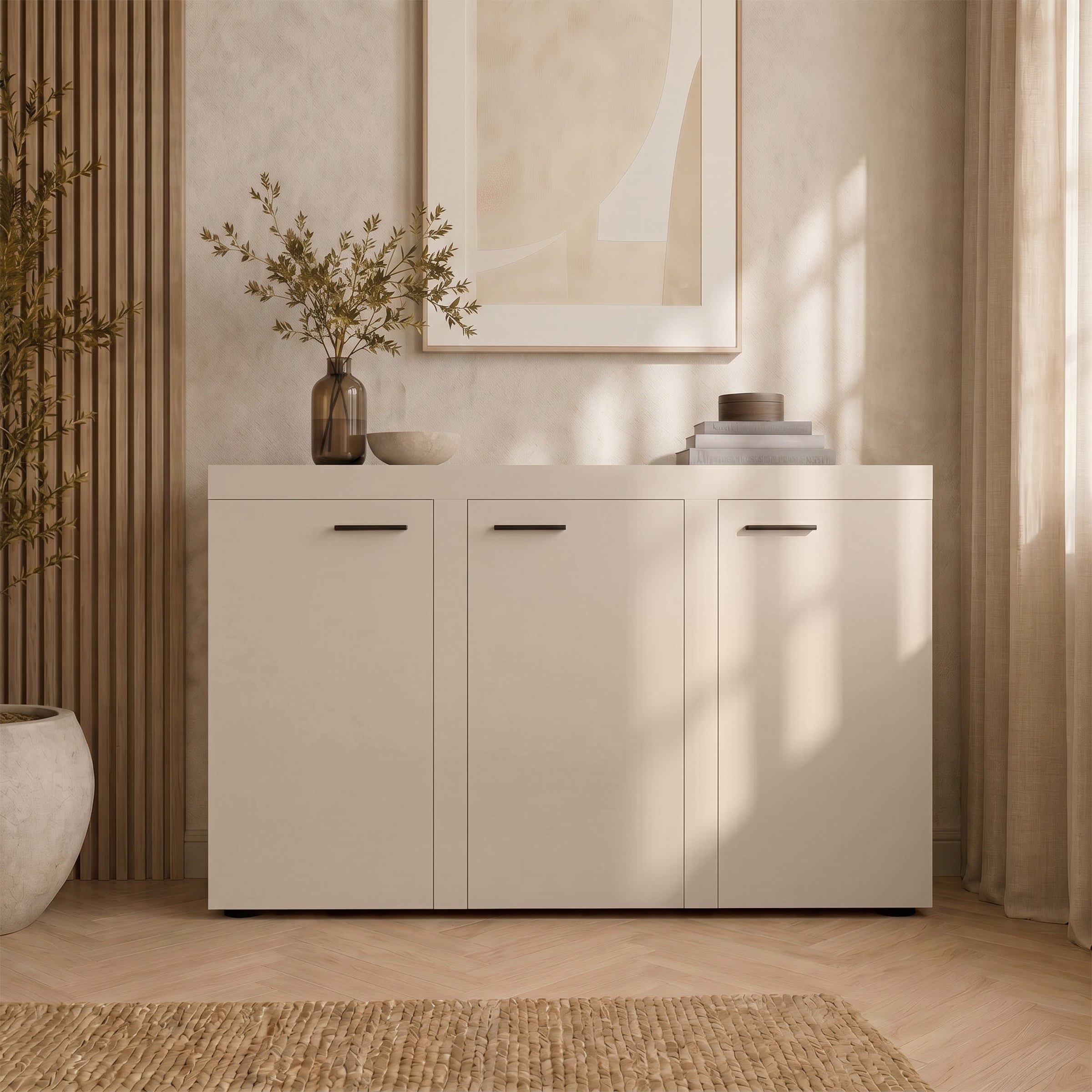 Norda - Dressoir - Beige - 149x40x82 cm