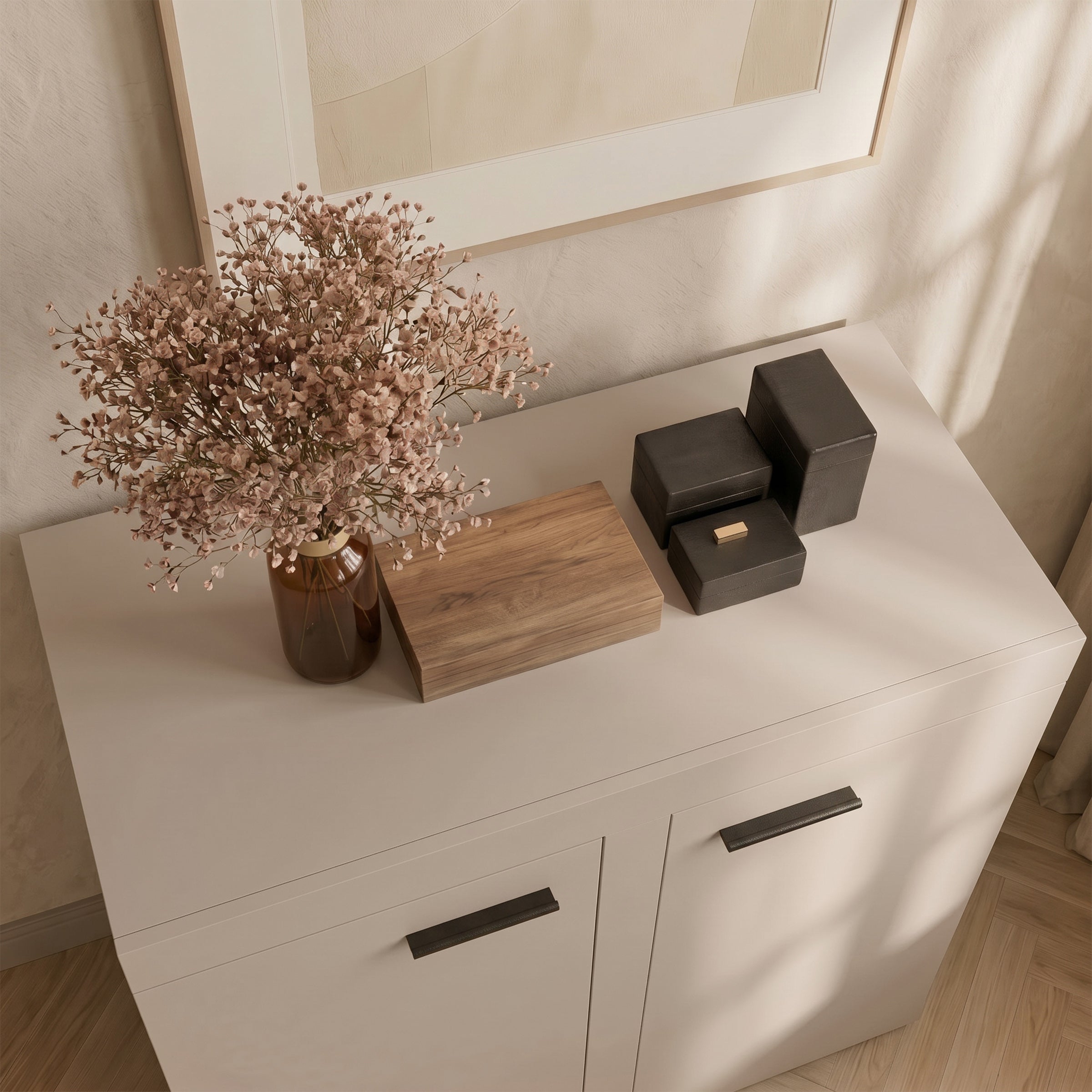 Norda - Dressoir - Beige - 98x40x82 cm