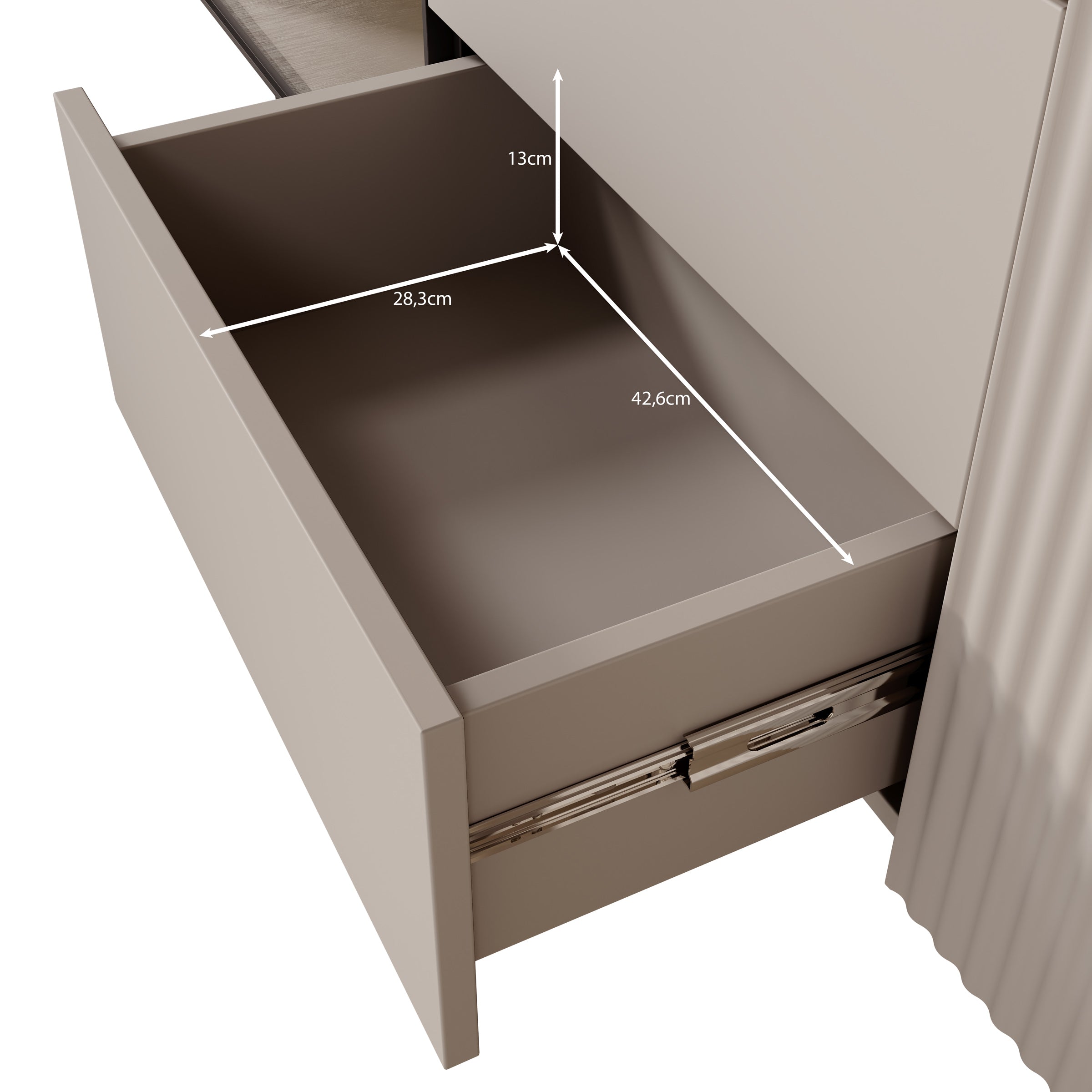 Okari - Dressoir - Eikenpatroon - 157x39x84 cm