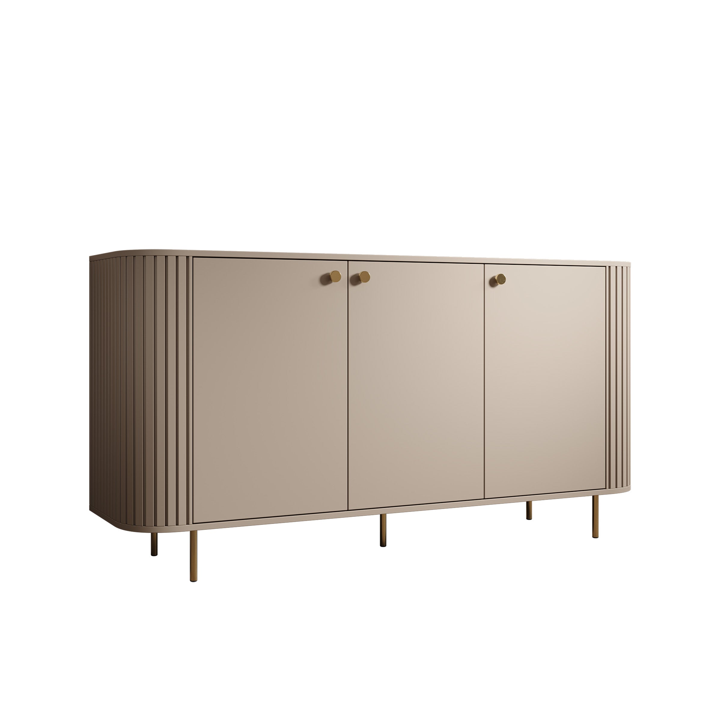 Olivea - Dressoir - Beige - 165x42x85 cm