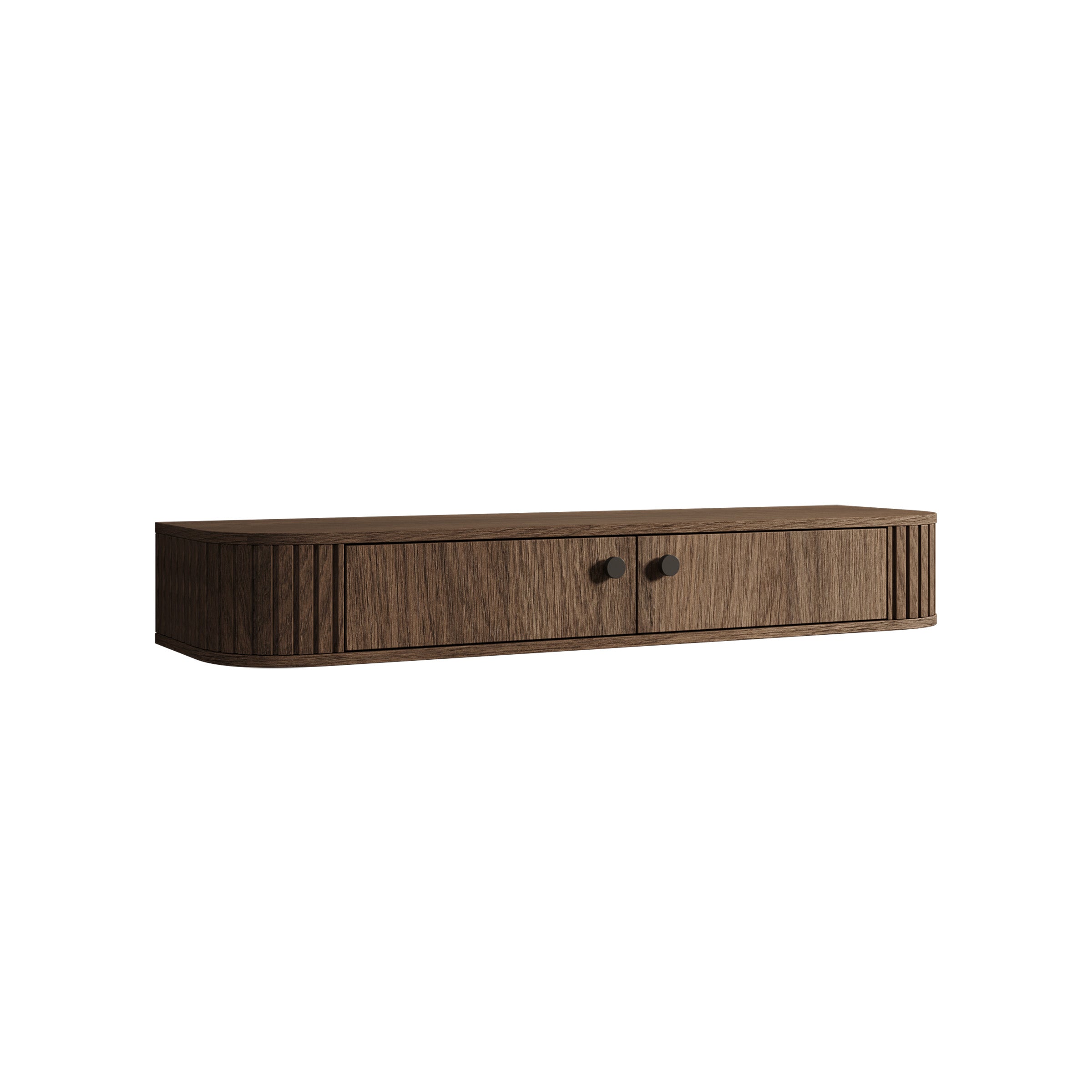 Olivea - Kaptafel - Walnootpatroon - 123x36x18 cm