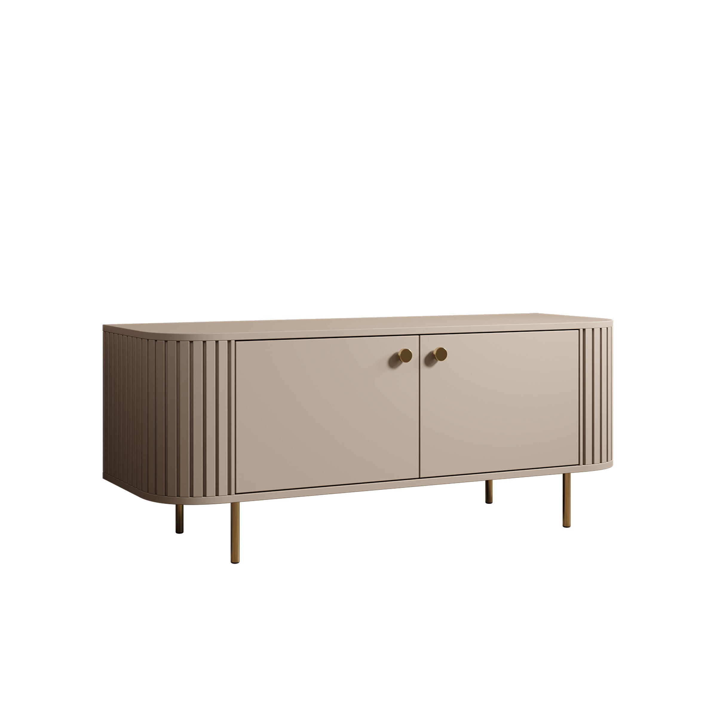 Olivea - TV-Meubel - Beige - 123x43x50 cm