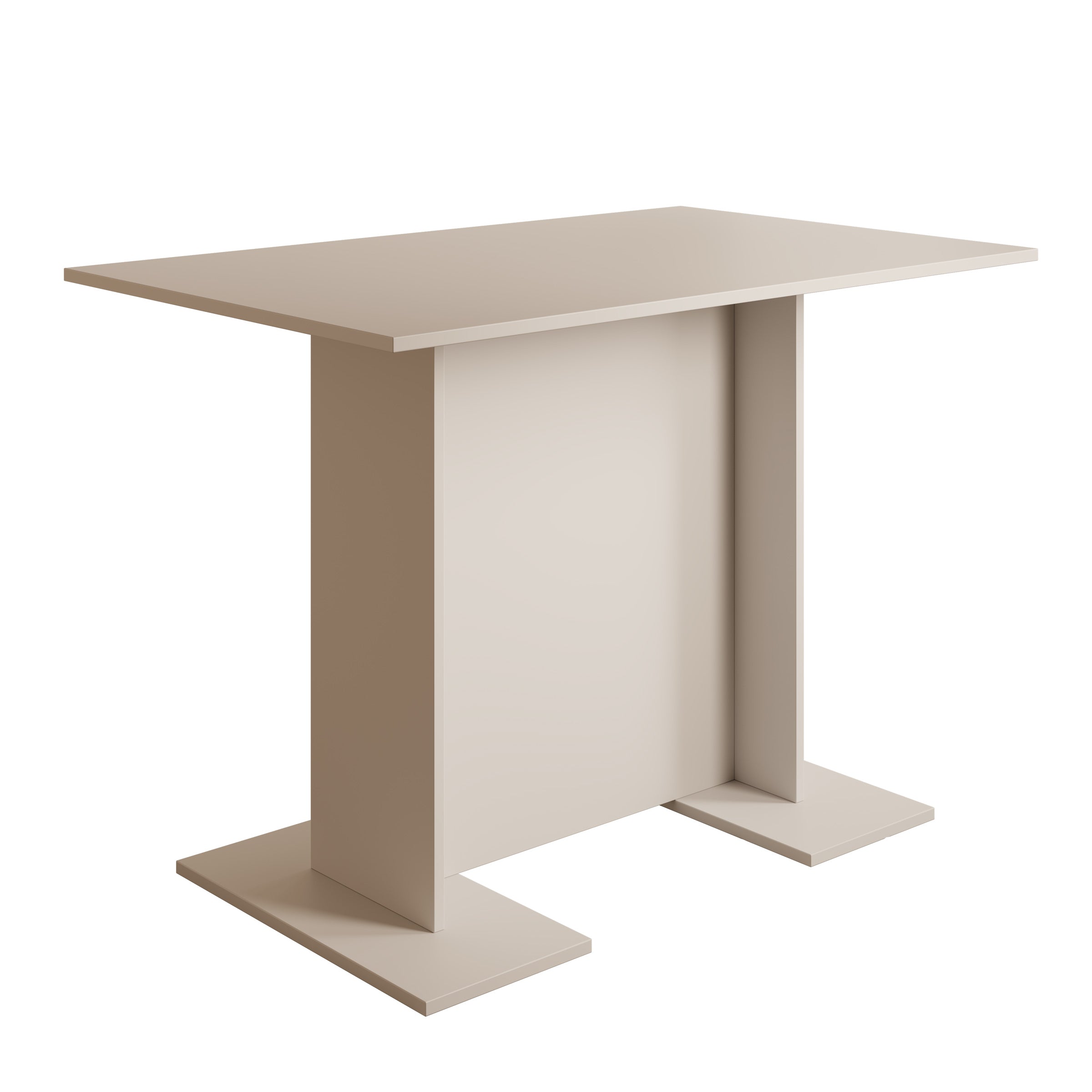 Oliver - Eetkamertafel - Wit - 108x67x76 cm