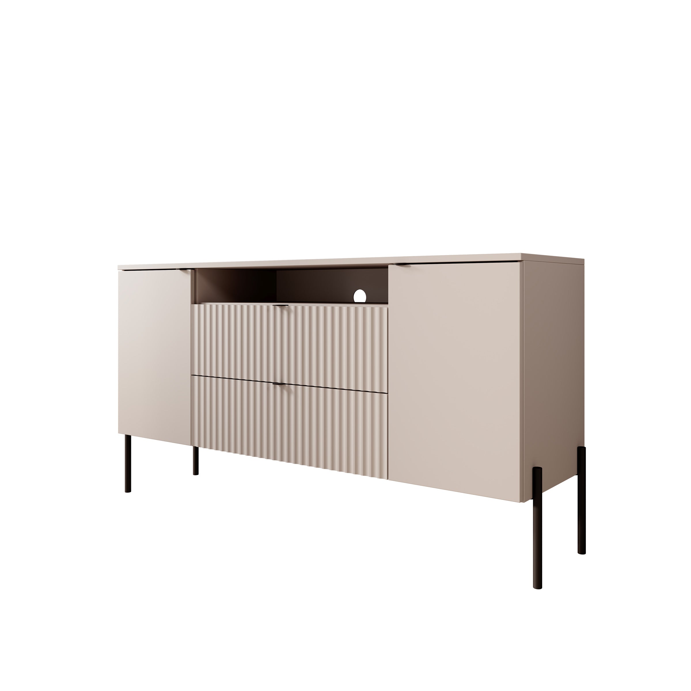 Oriya - Dressoir - Beige - 140x40x75 cm