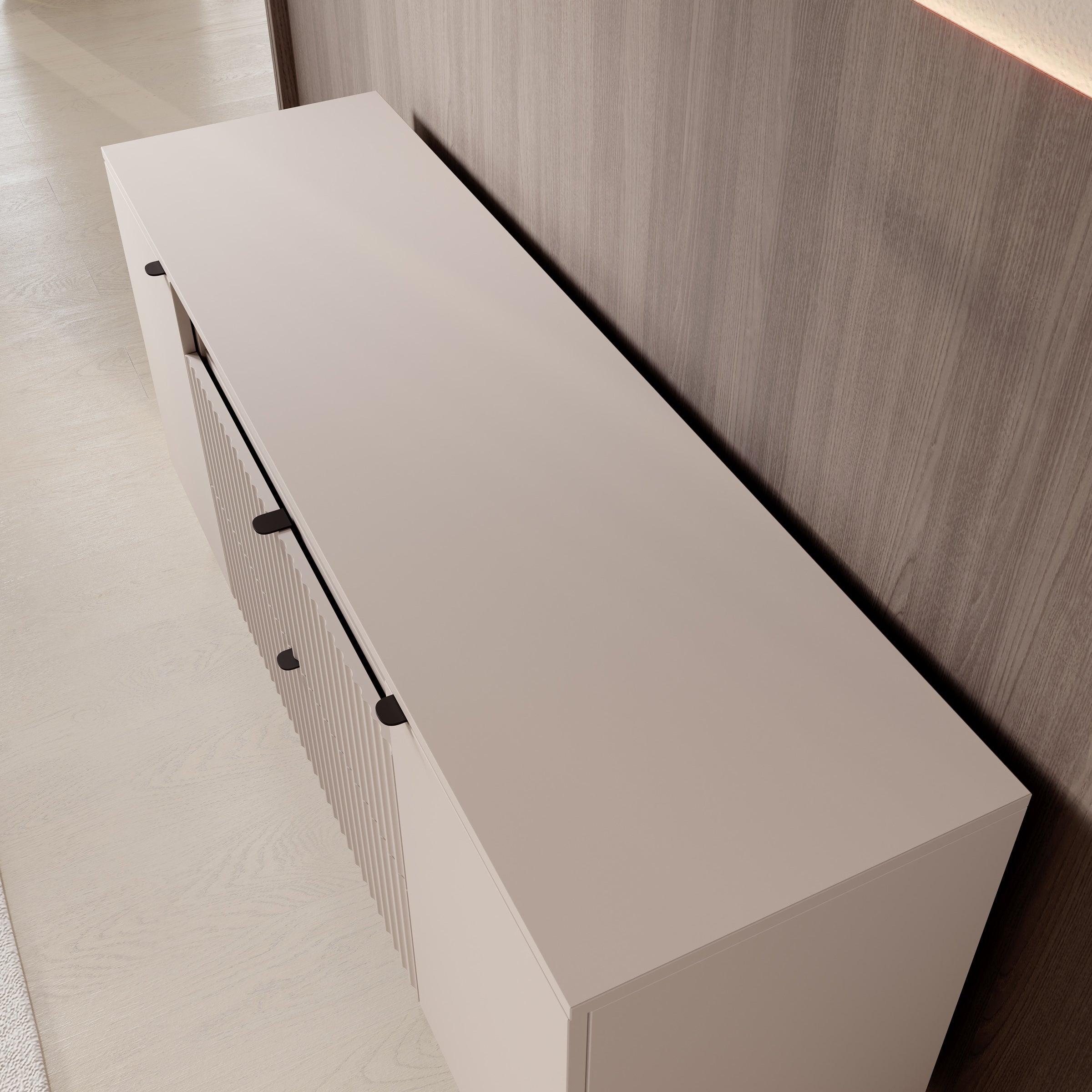 Oriya - Dressoir - Beige - 140x40x75 cm