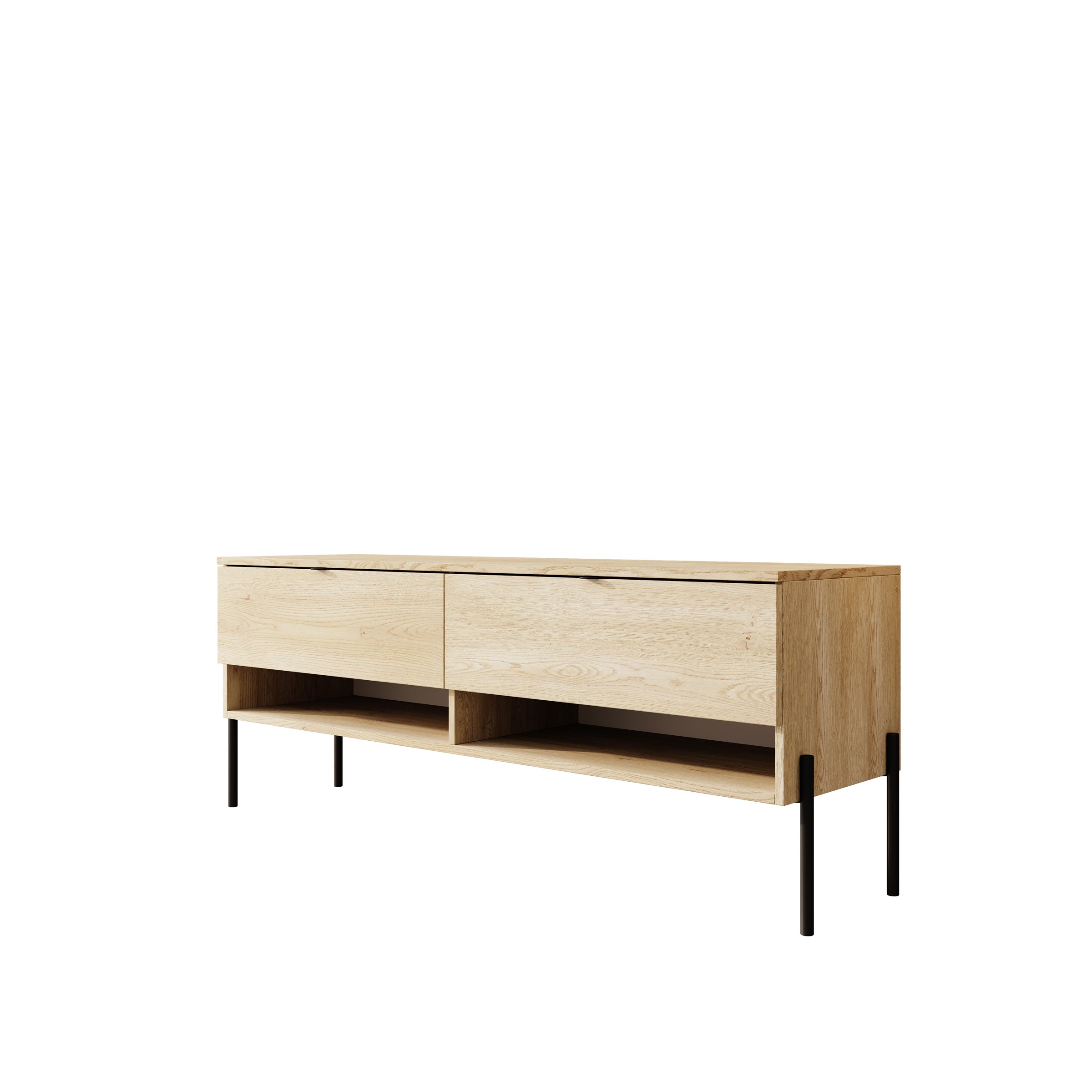 Oriya - TV-Meubel - Eikenpatroon - 140x40x55 cm