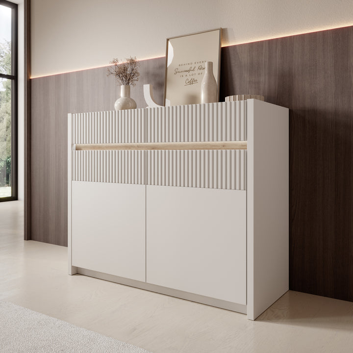 Orlano - Dressoir - Beige - 105x42x86 cm