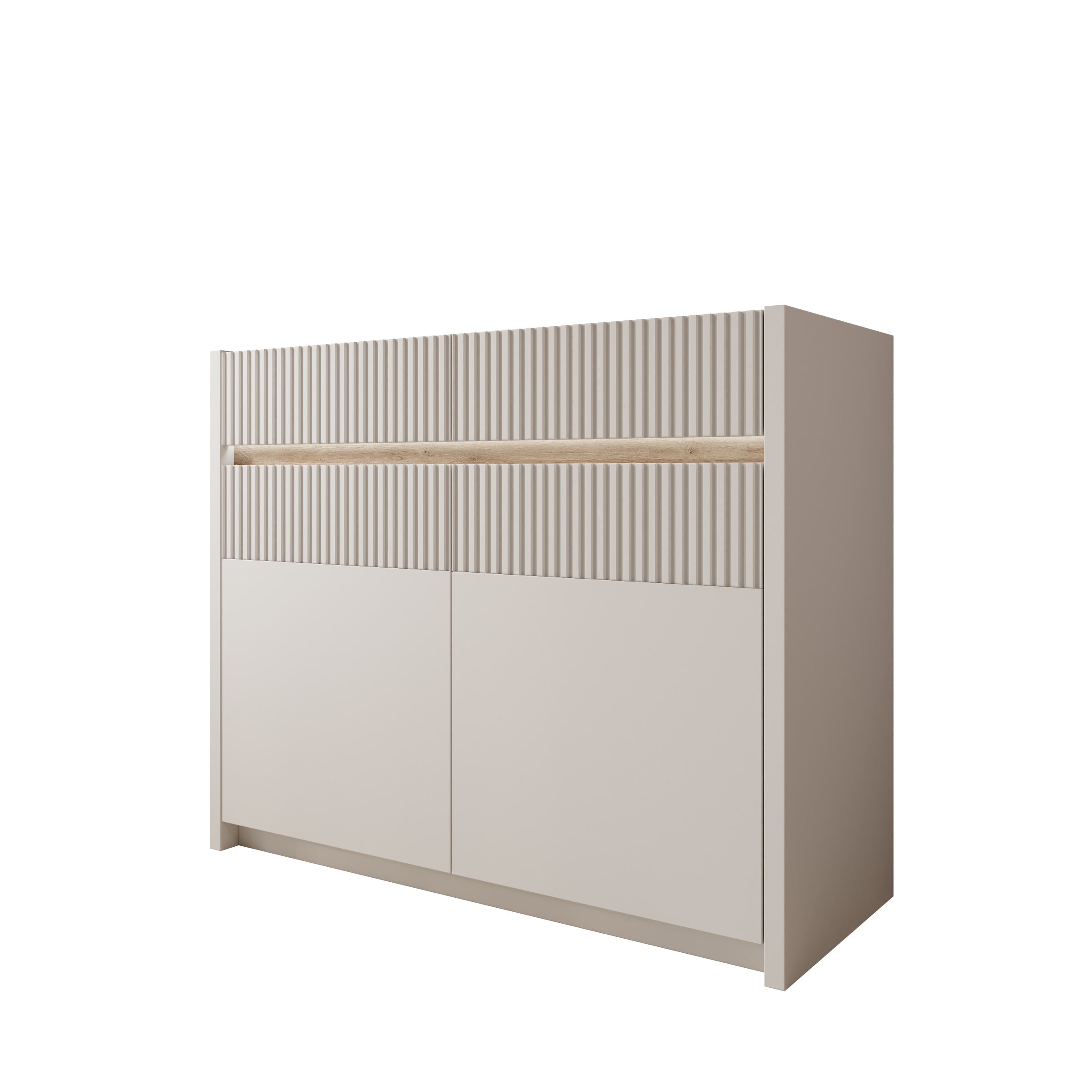 Orlano - Dressoir - Beige - 105x42x86 cm