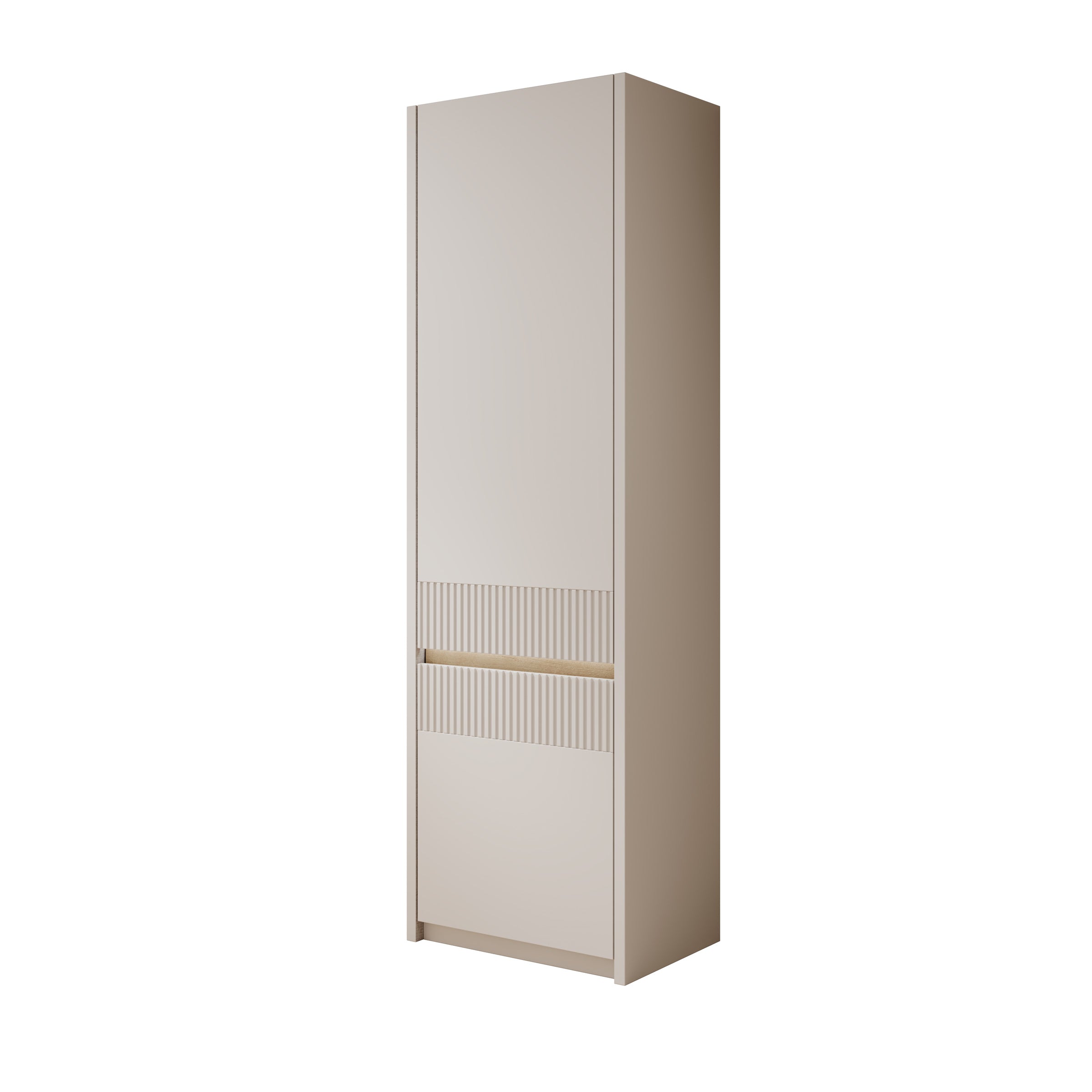 Orlano - Kledingkast - Beige - 61x42x197 cm