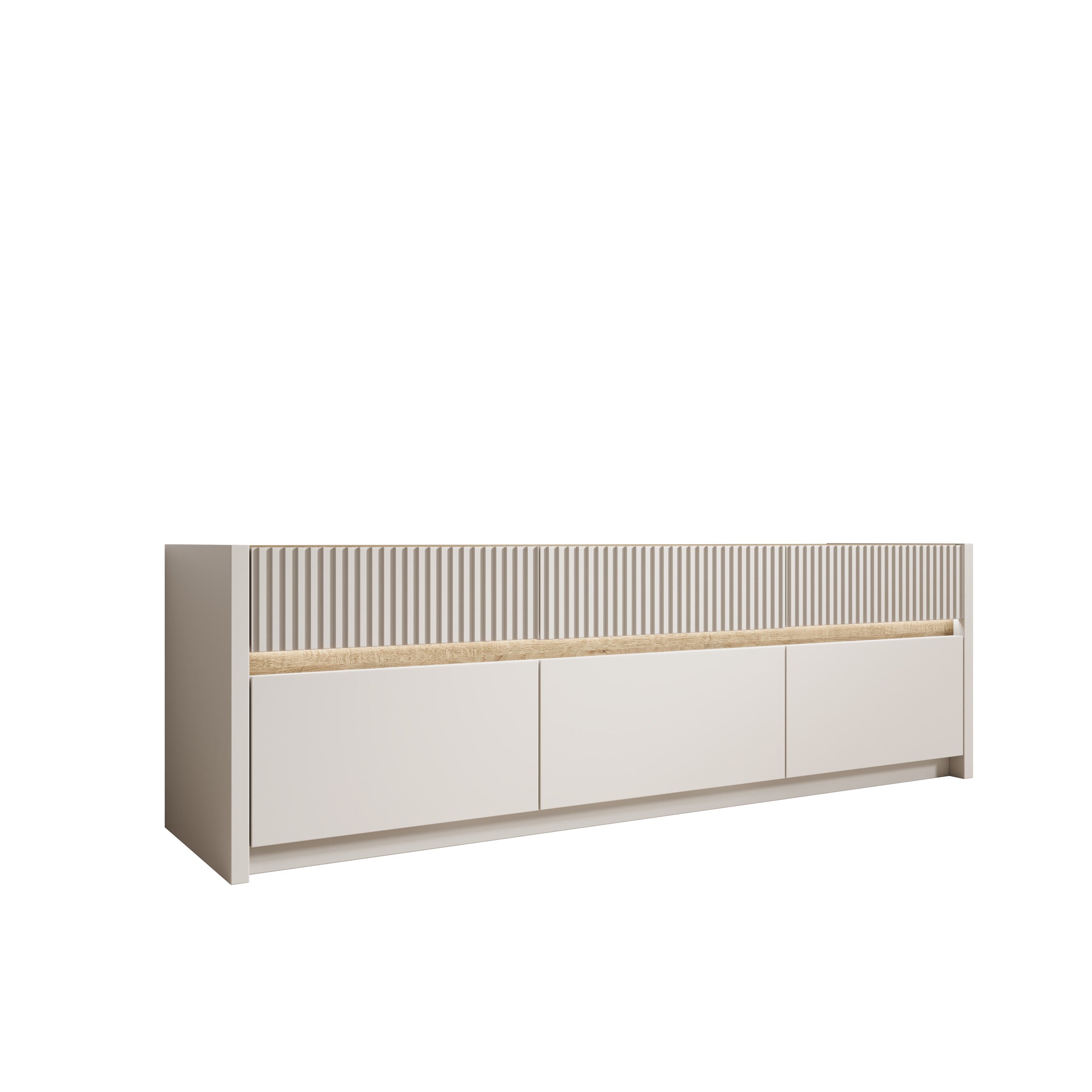 Orlano - TV-Meubel - Beige - 160x42x51 cm