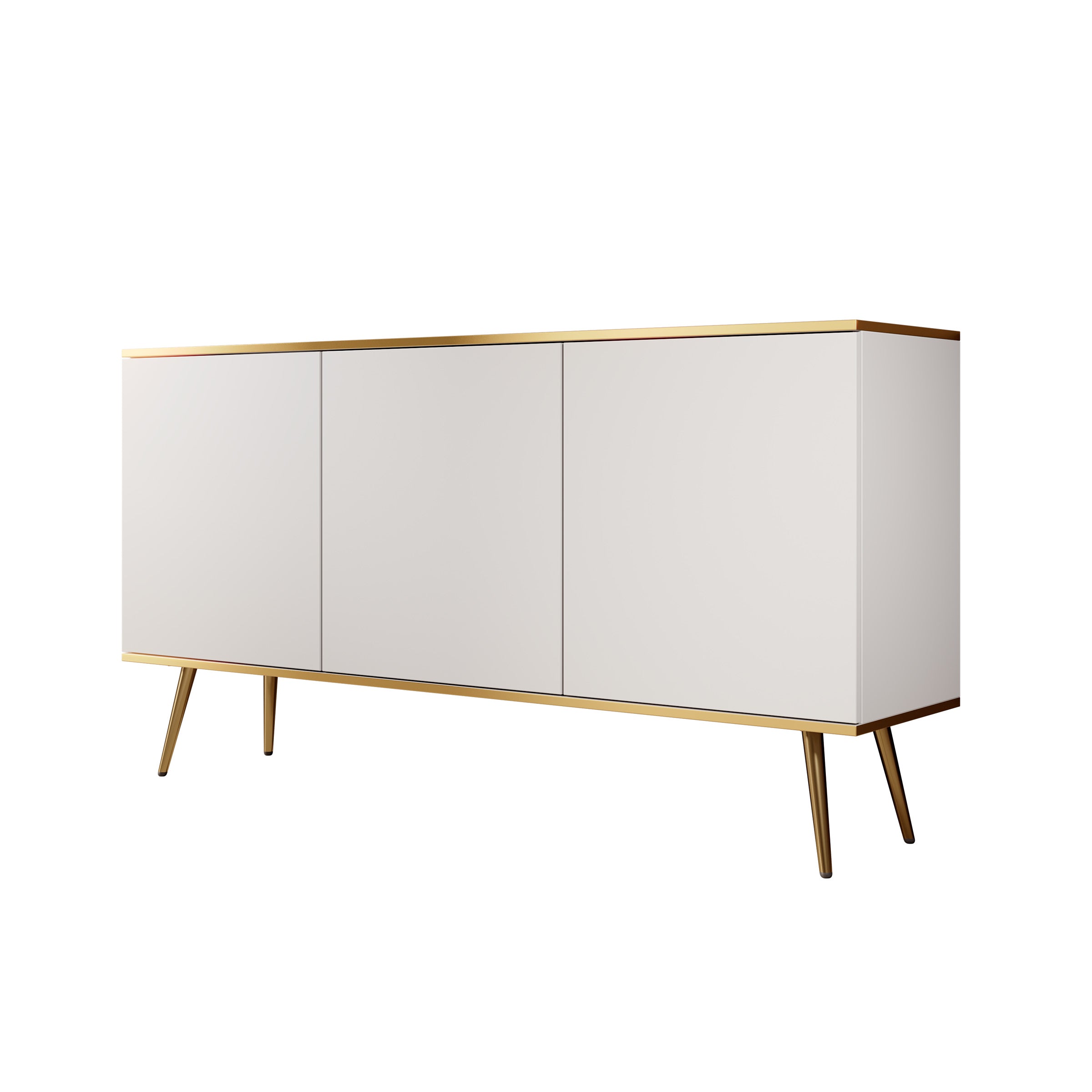 Orleans - Dressoir - Wit - 160x39x85 cm