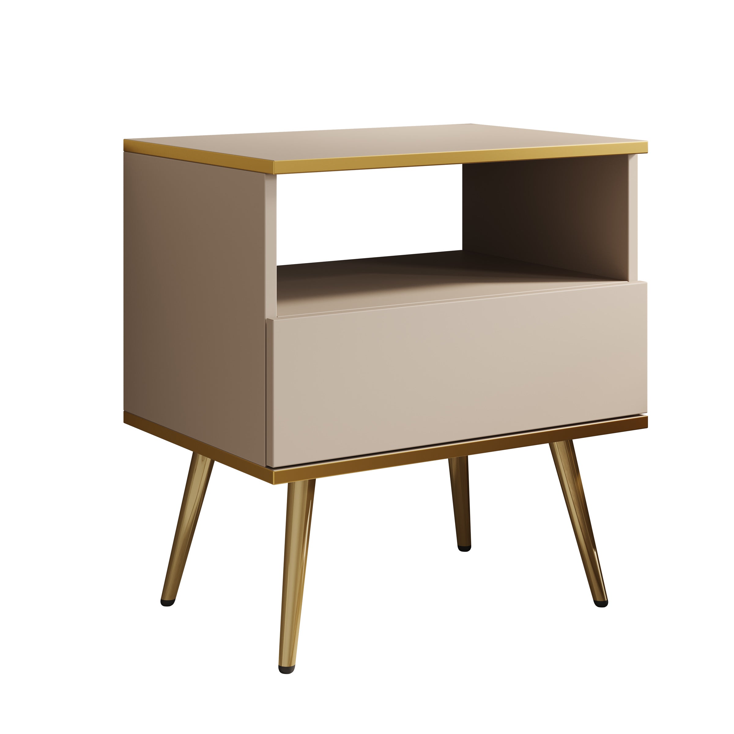 Orleans - Nachtkastje - Beige