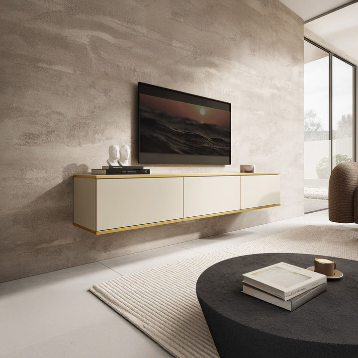 Orleans - TV-Meubel - Beige  - 175x32x30 cm