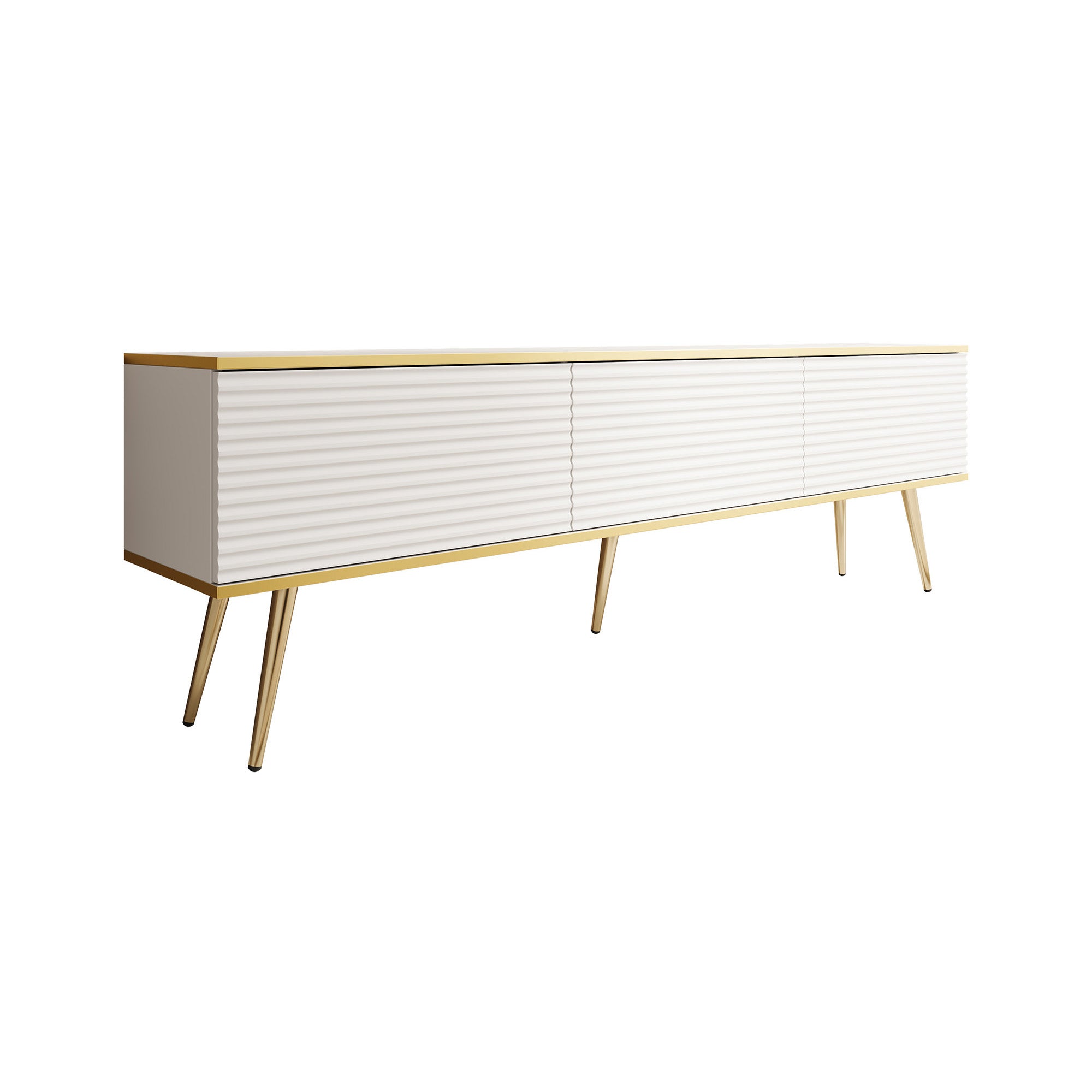 Orleans - TV-Meubel staand - Wit  - 175x32x53 cm