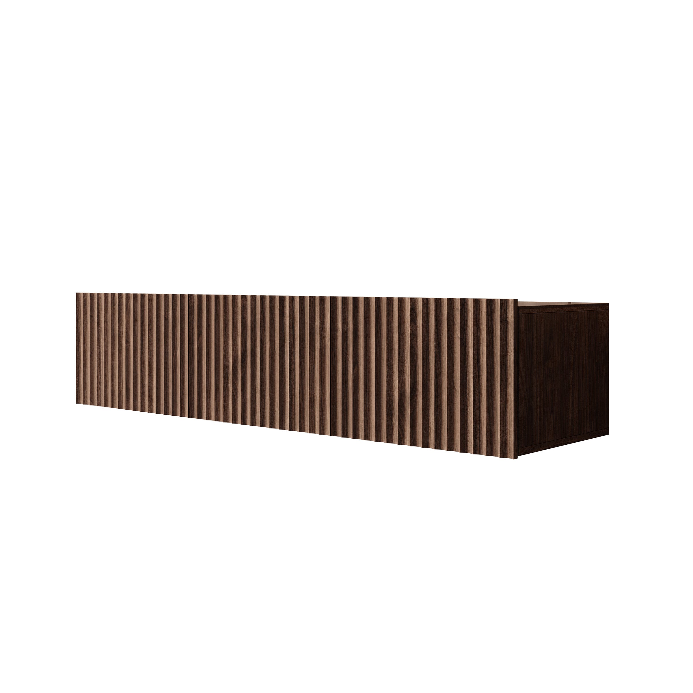 Pepinos - TV-Meubel - Walnootpatroon - 150x42x33 cm